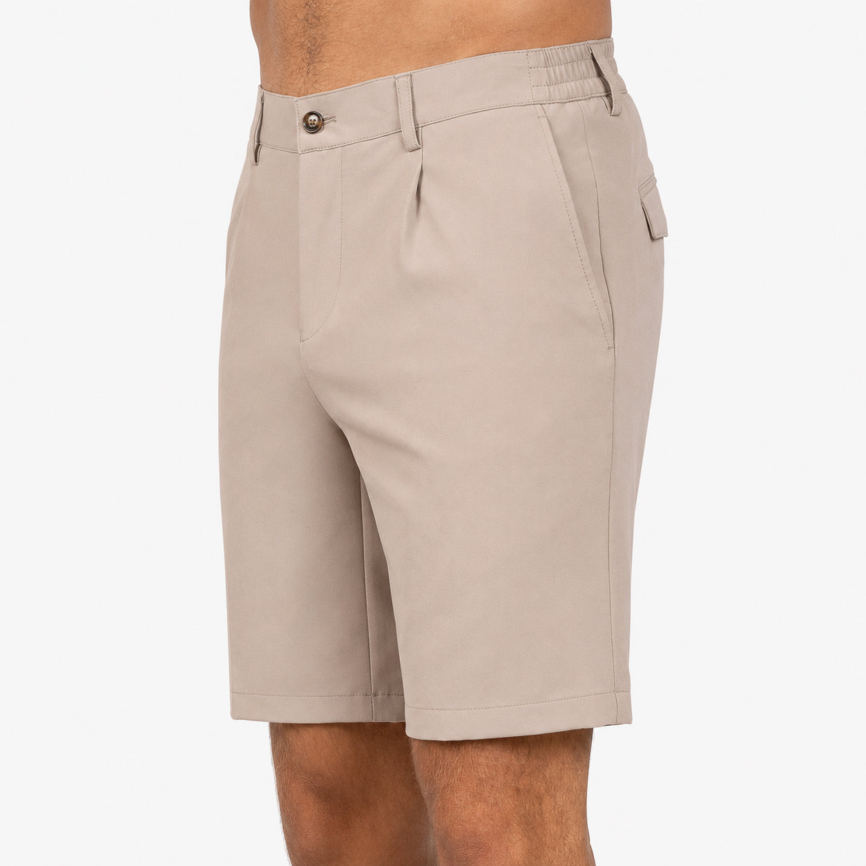 SEVEN DIALS Korte Broek Beige | Penley