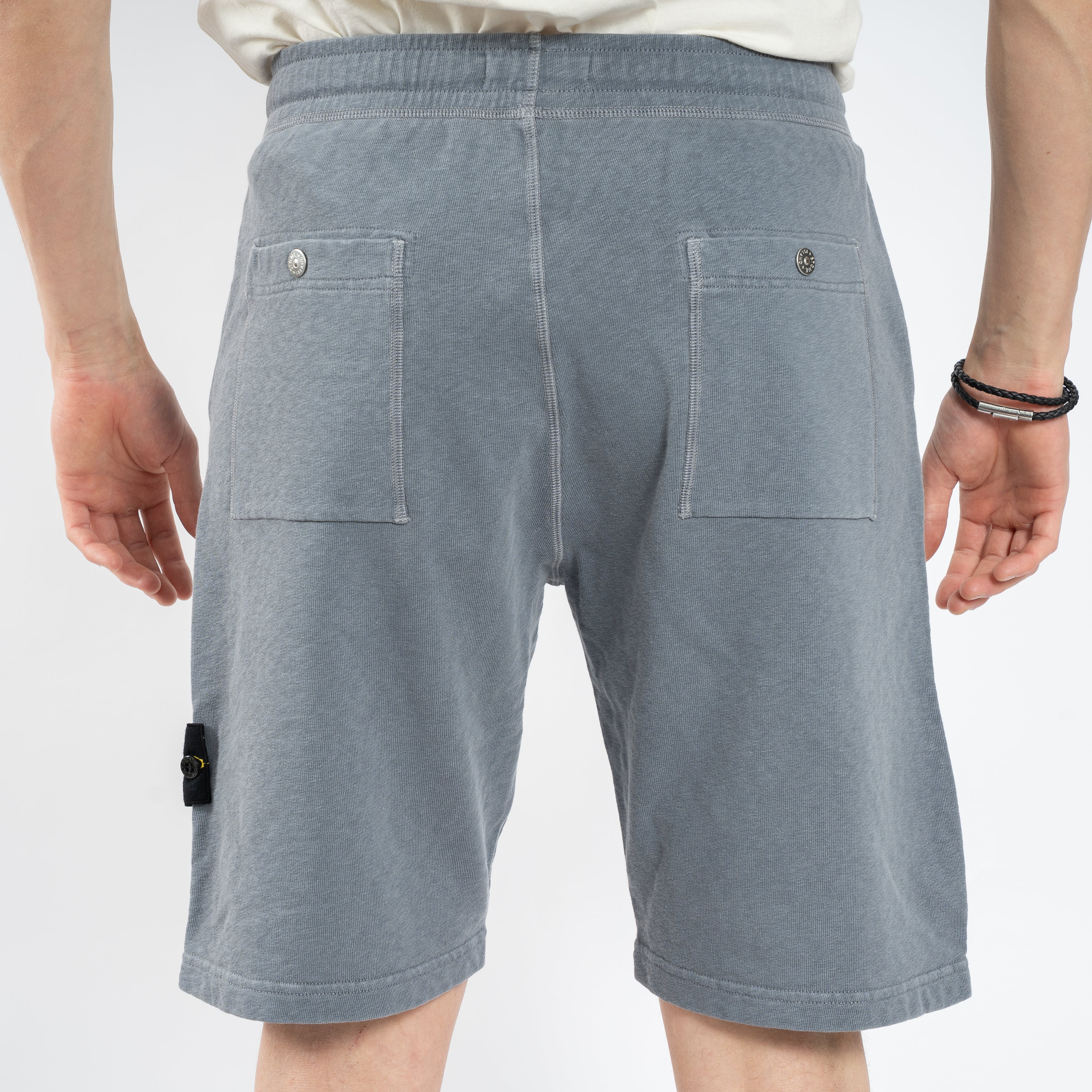 Stone Island Korte Broek Staalblauw | Malfilé Fleece