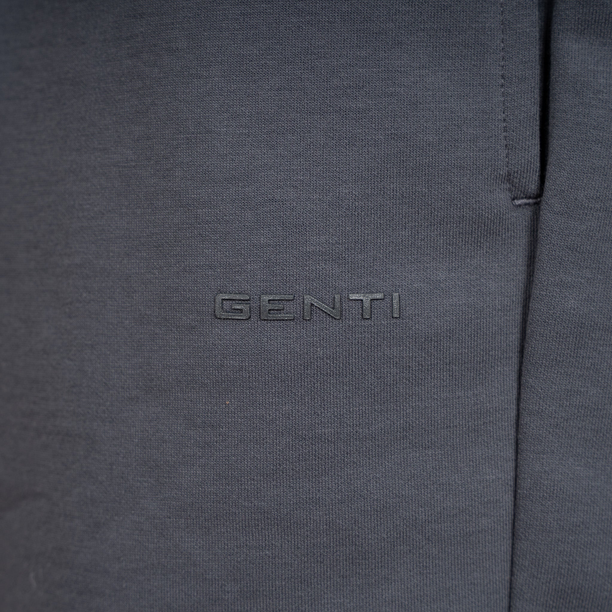 Genti Korte Joggingbroek Blauw | Tech
