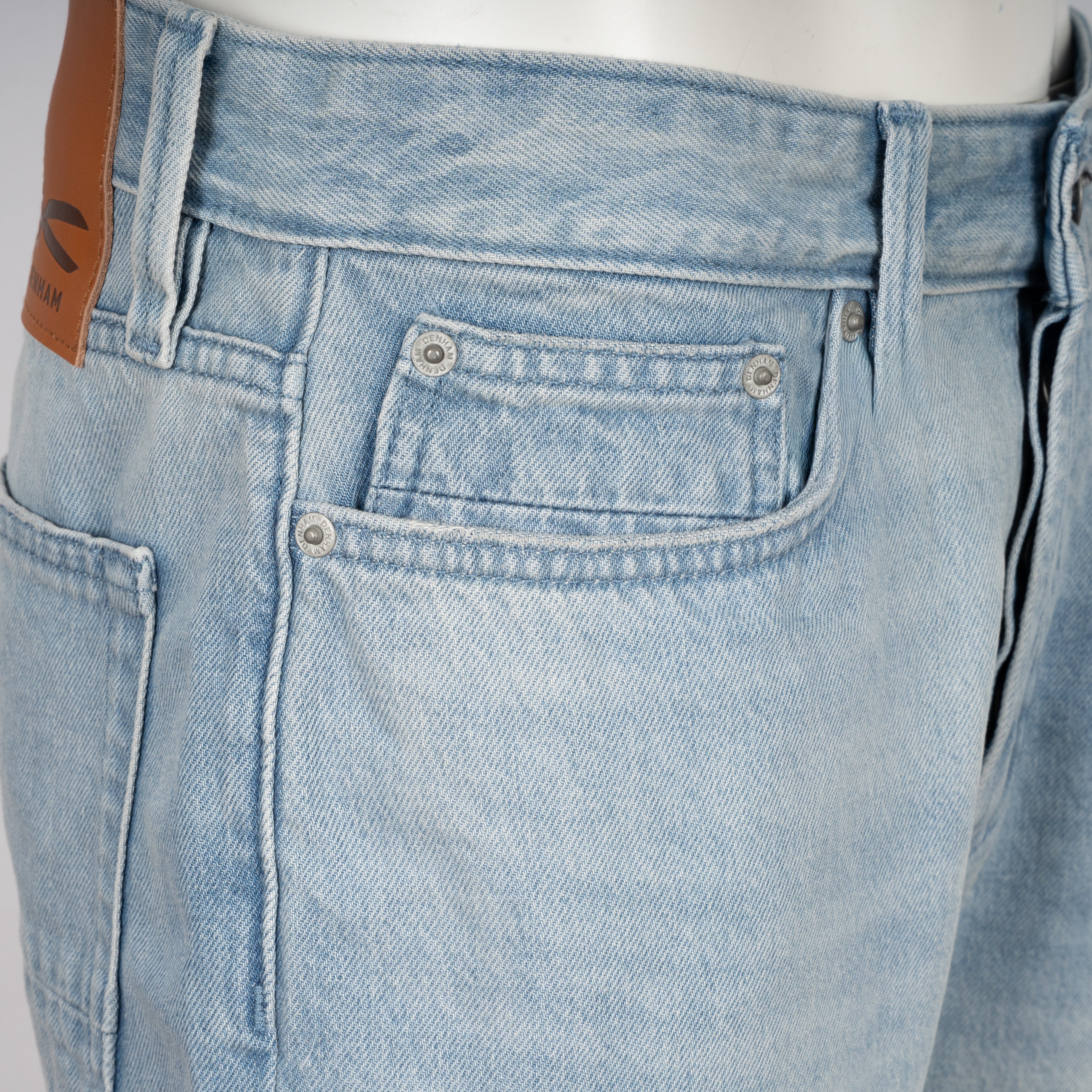 Denham Jeans Korte Broek Lichtblauw | Ridge