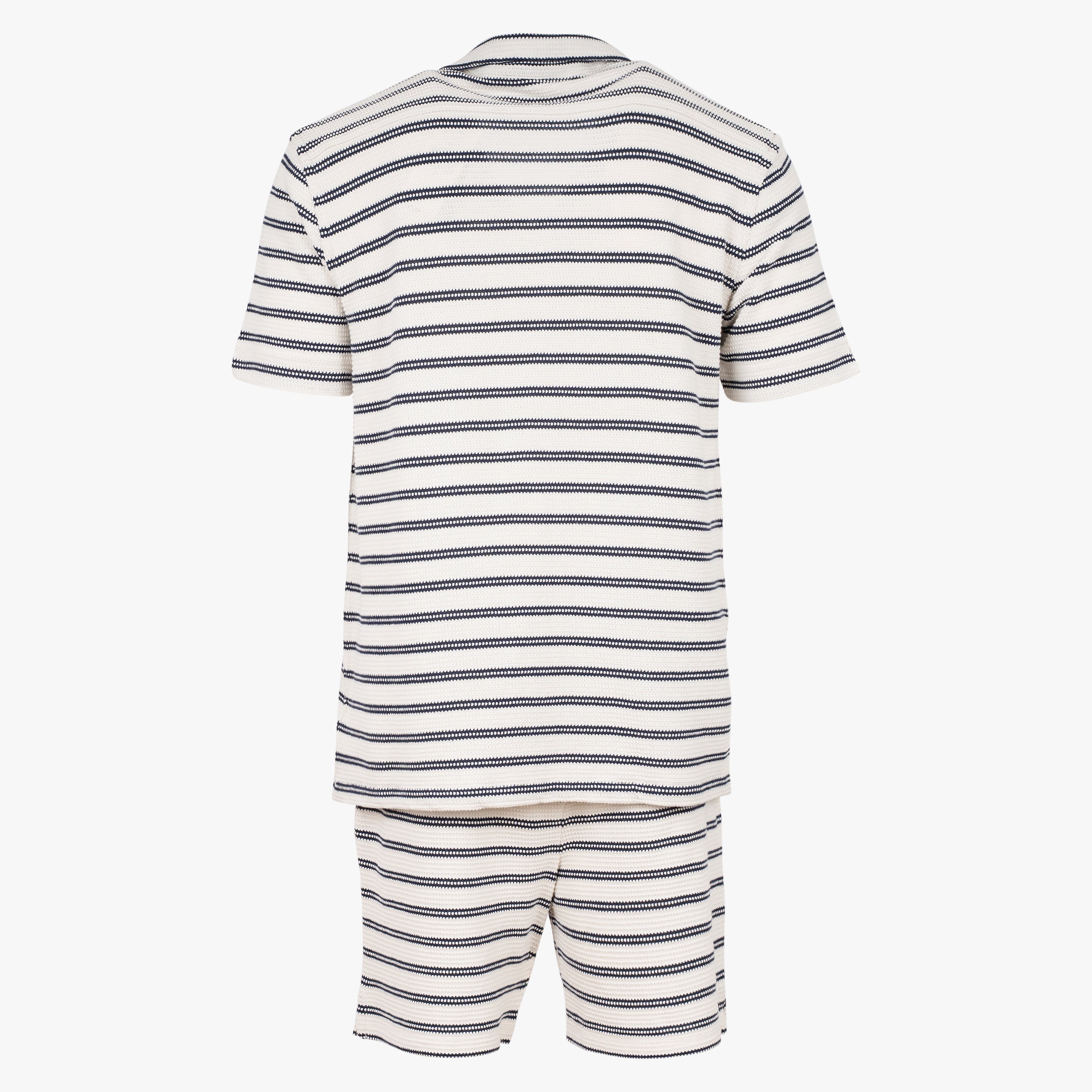 Ralph Lauren Korte Broek Blauw Gestreept | Pointelle-Ribbed