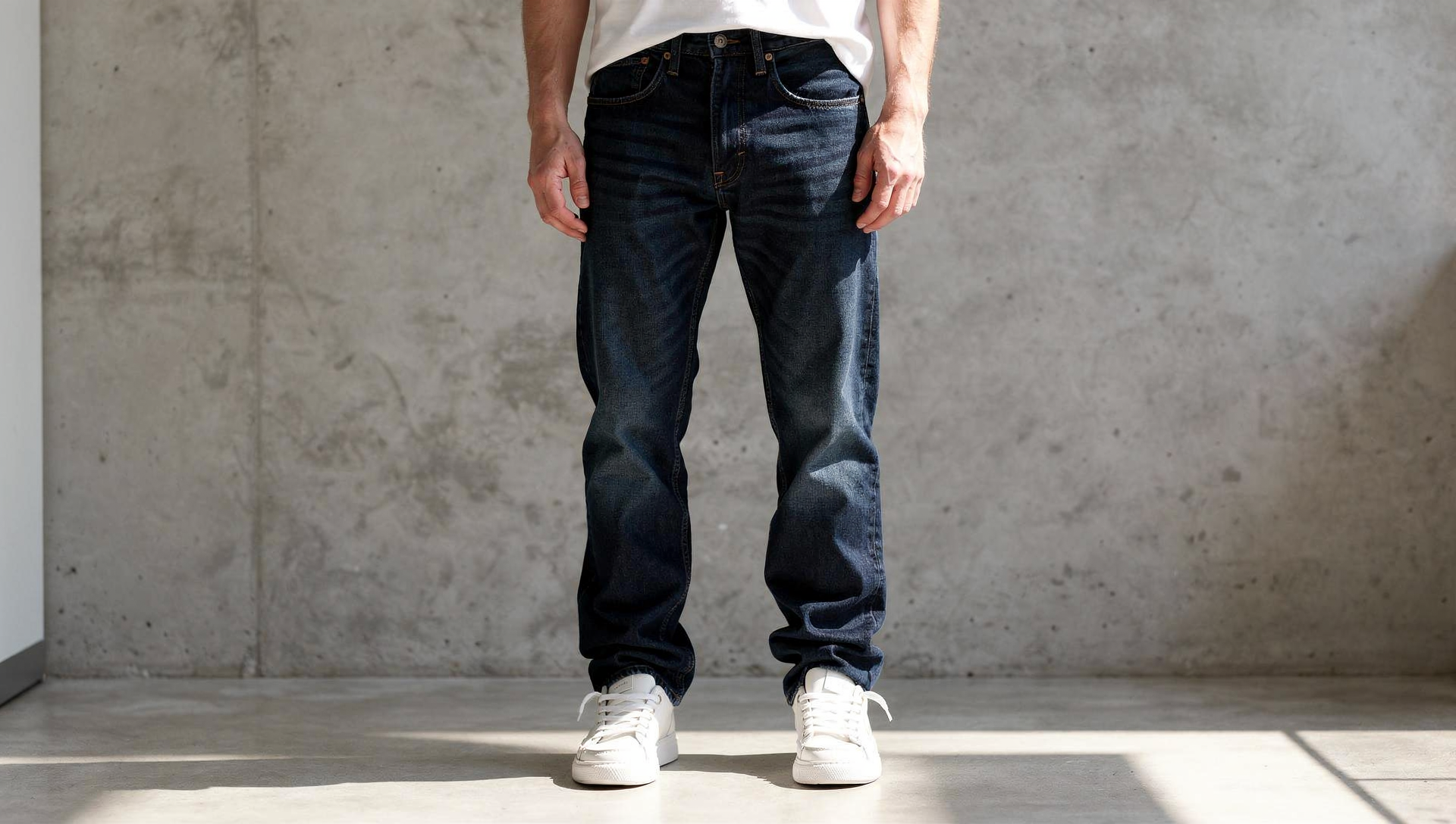 Scandinavisch design en de straight fit jeans heren al jaren dragen