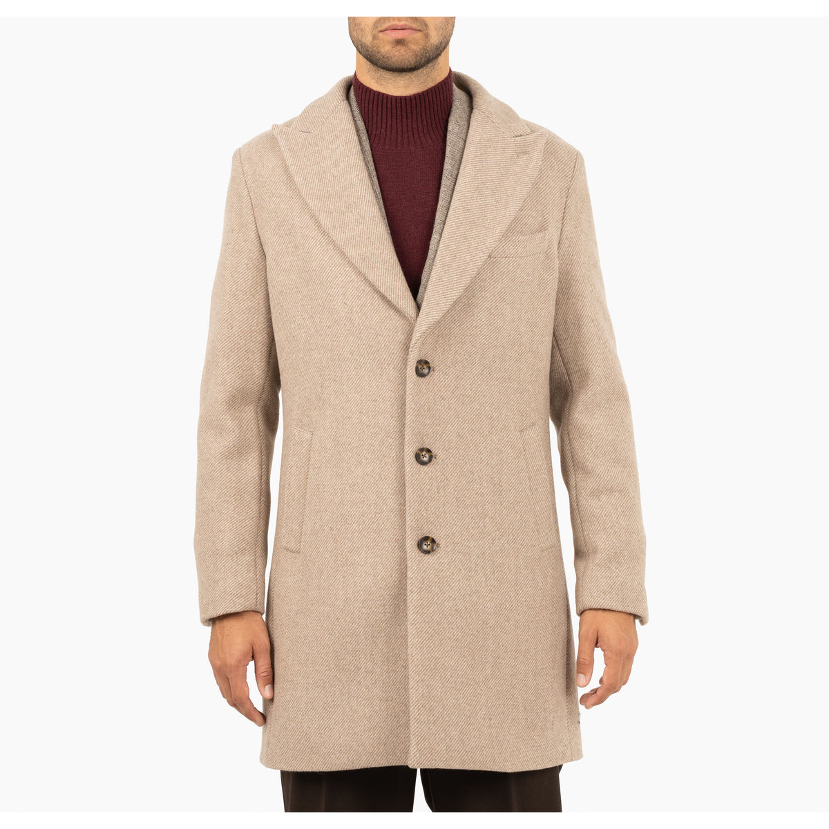 SEVEN DIALS Mantel Beige | Vancouver