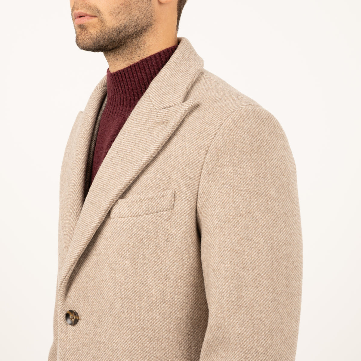 SEVEN DIALS Mantel Beige | Vancouver