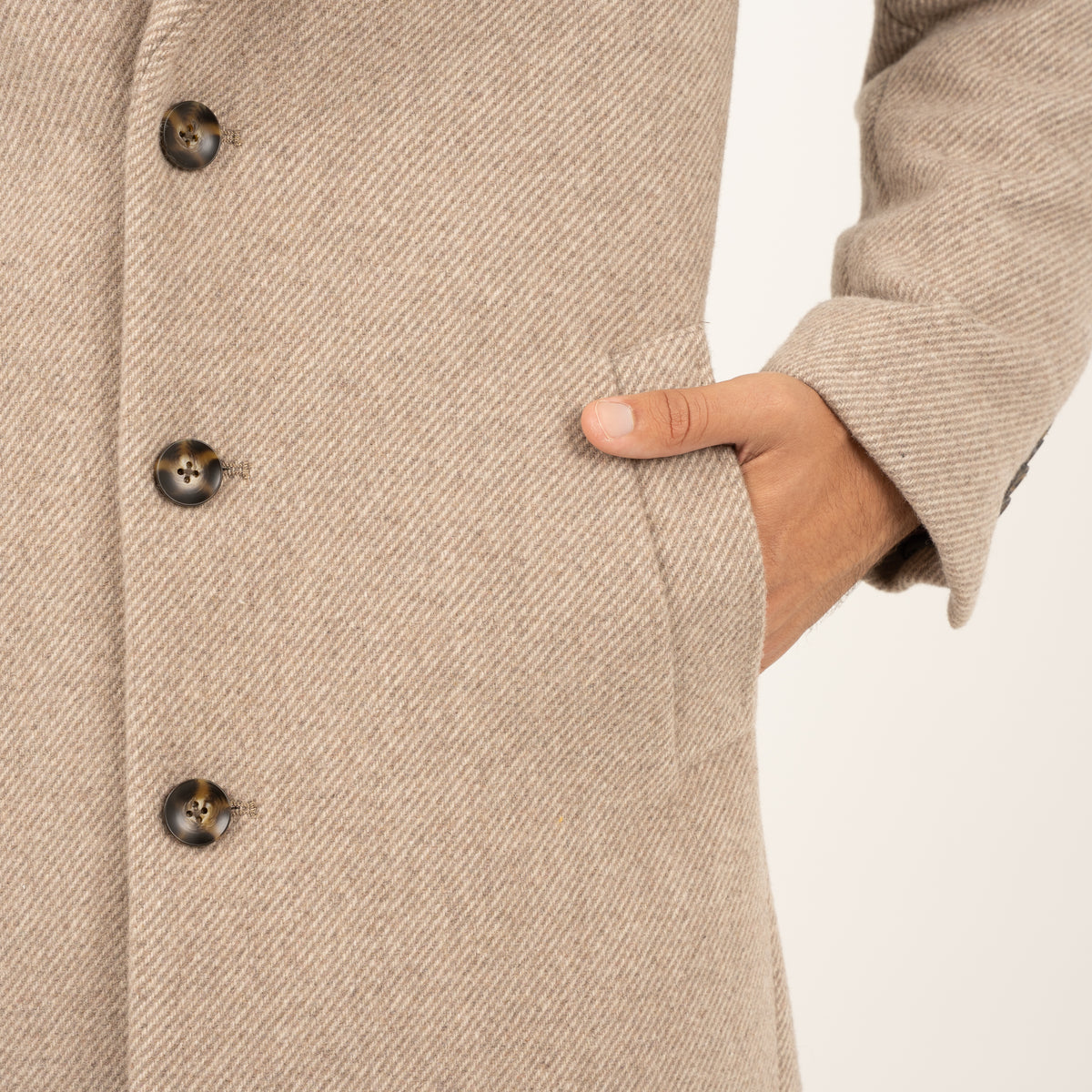SEVEN DIALS Mantel Beige | Vancouver