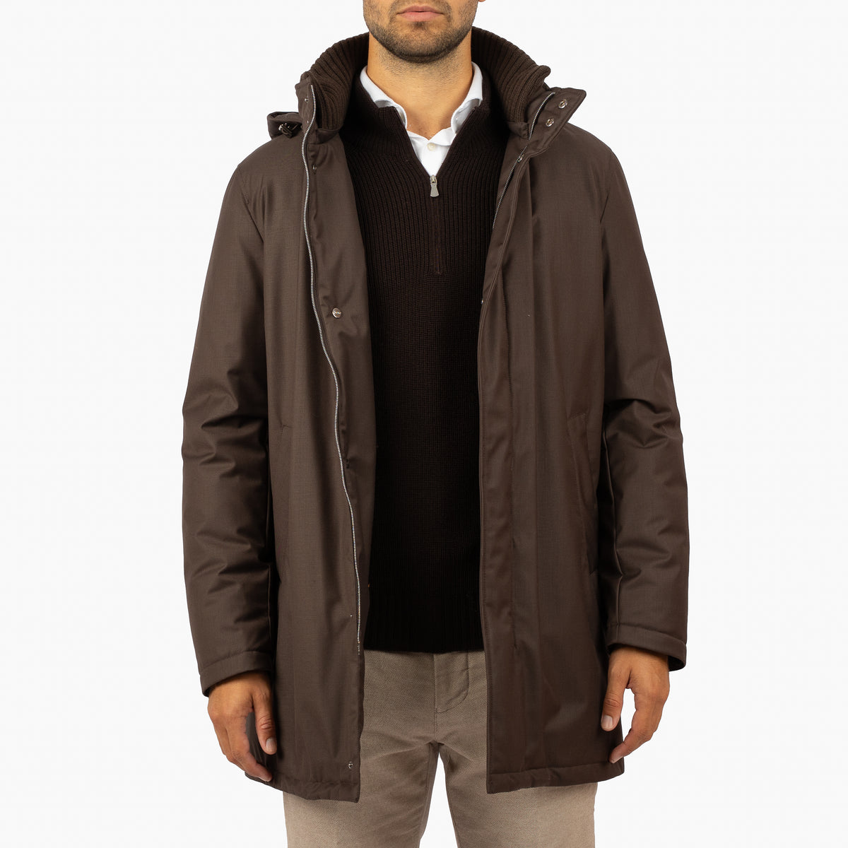 Herno Parka Bruin | Sub-Zero