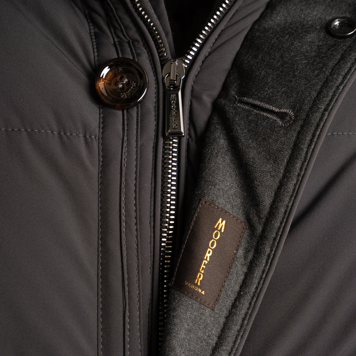 Moorer Parka Donkerblauw | Gavin-KN