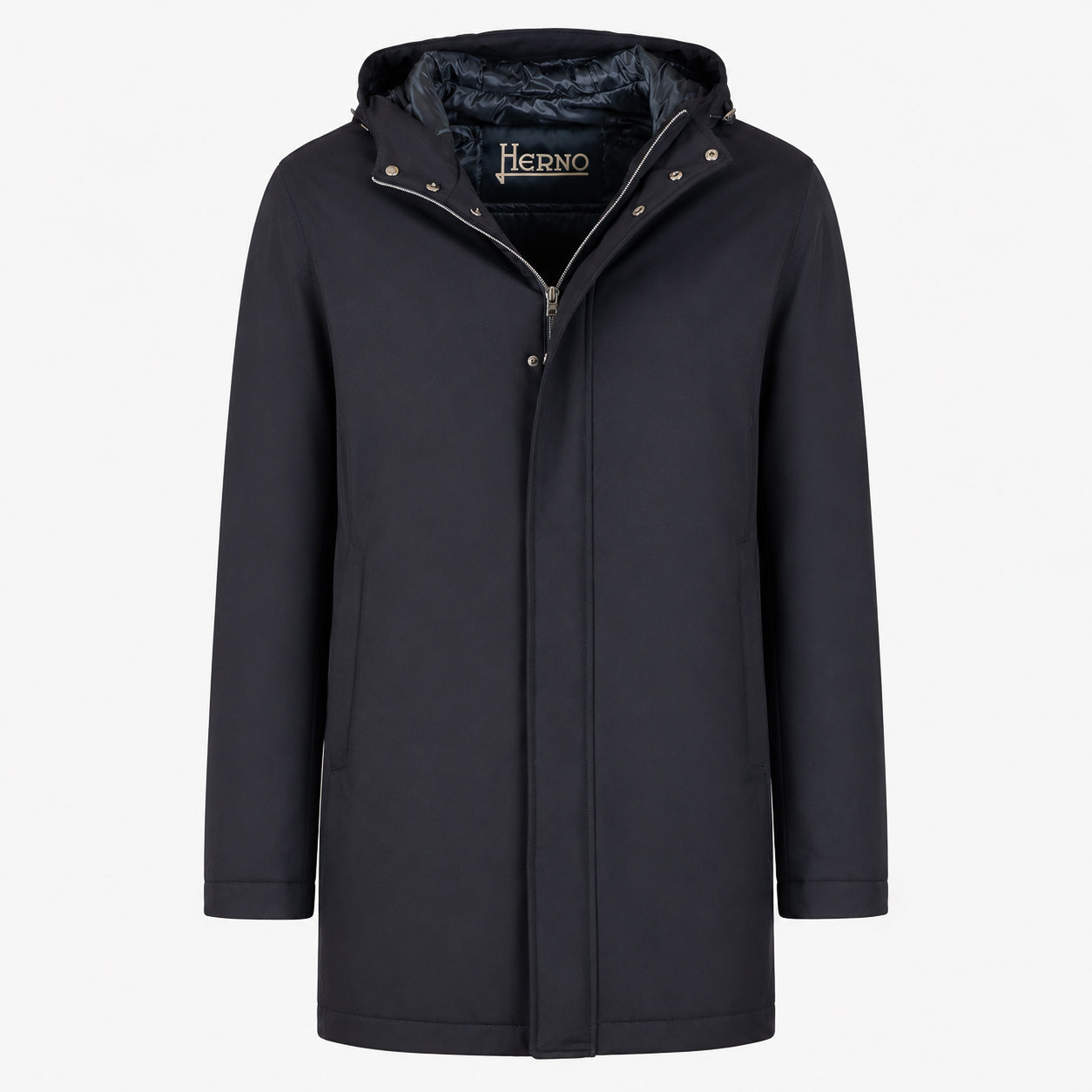 Herno Mantel Blauw | Sub-Zero