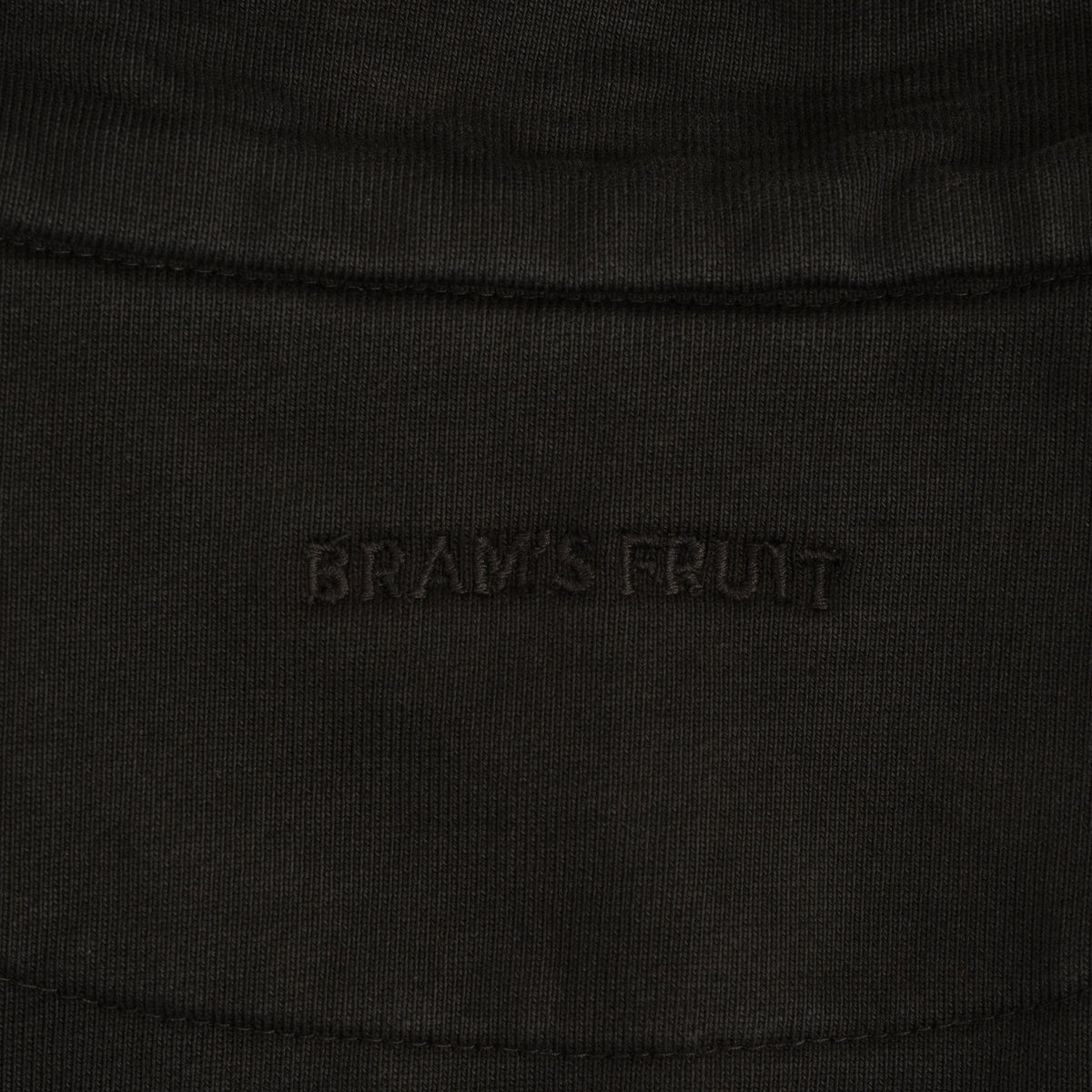 Bram's Fruit Sweatvest met Rits Zwart | Script Logo Full Zip