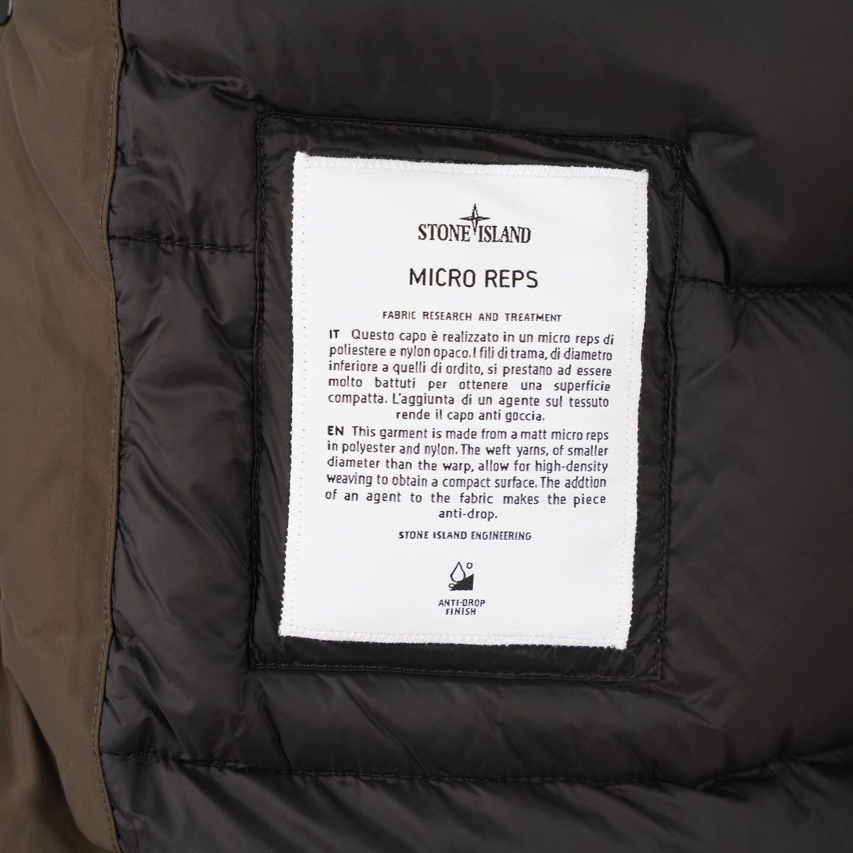 Stone Island Parka Bruin | Micro Reps