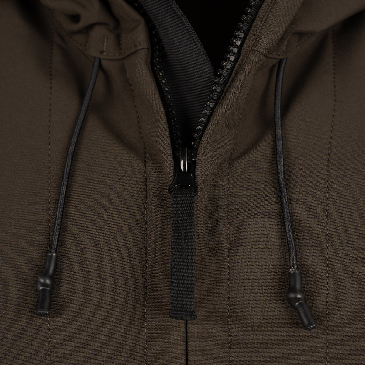 Stone Island Soft Shell Jack Bruin | SHELL-R_E.DYE® TECHNOLOGY