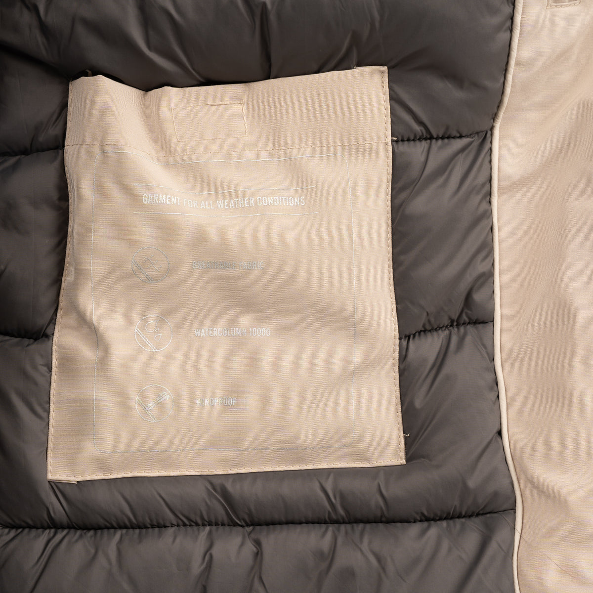 SEVEN DIALS Winterjas Beige | Napels