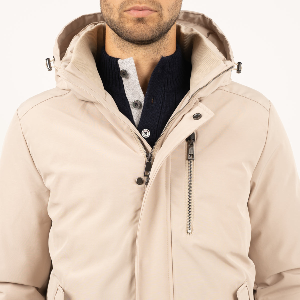 SEVEN DIALS Winterjas Beige | Napels