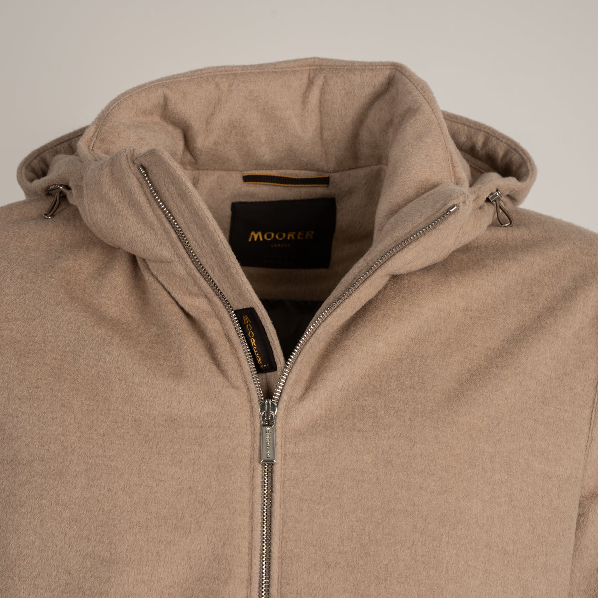 Moorer Baby Cashmere Jack Beige | Albini-B5L