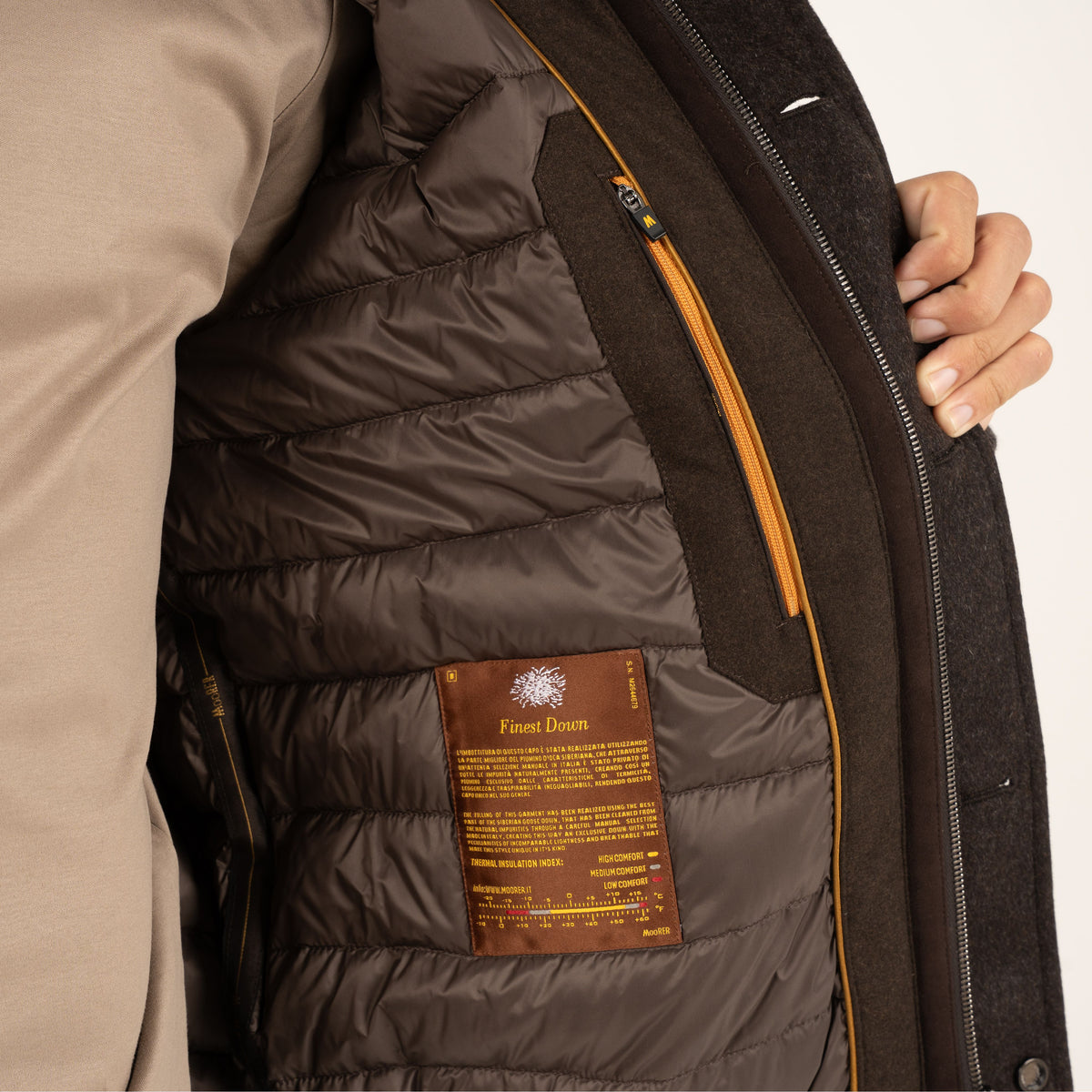 Moorer Bomberjack Donkerbruin | Levion-LE