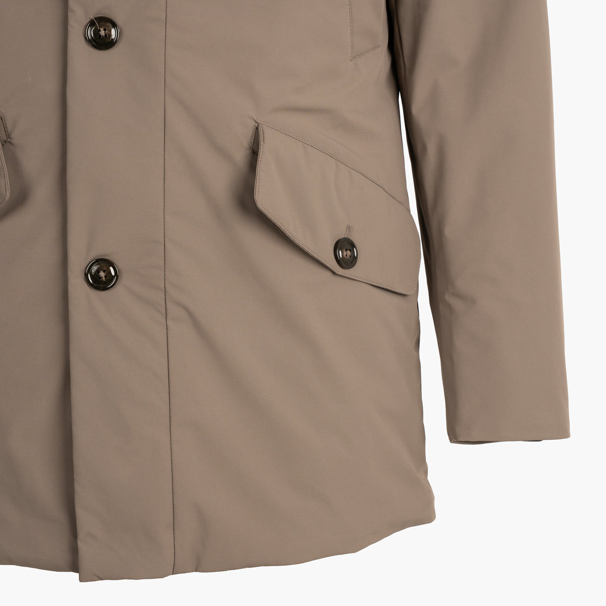 Woolrich Parka Taupe | Arctic Parka Stretch