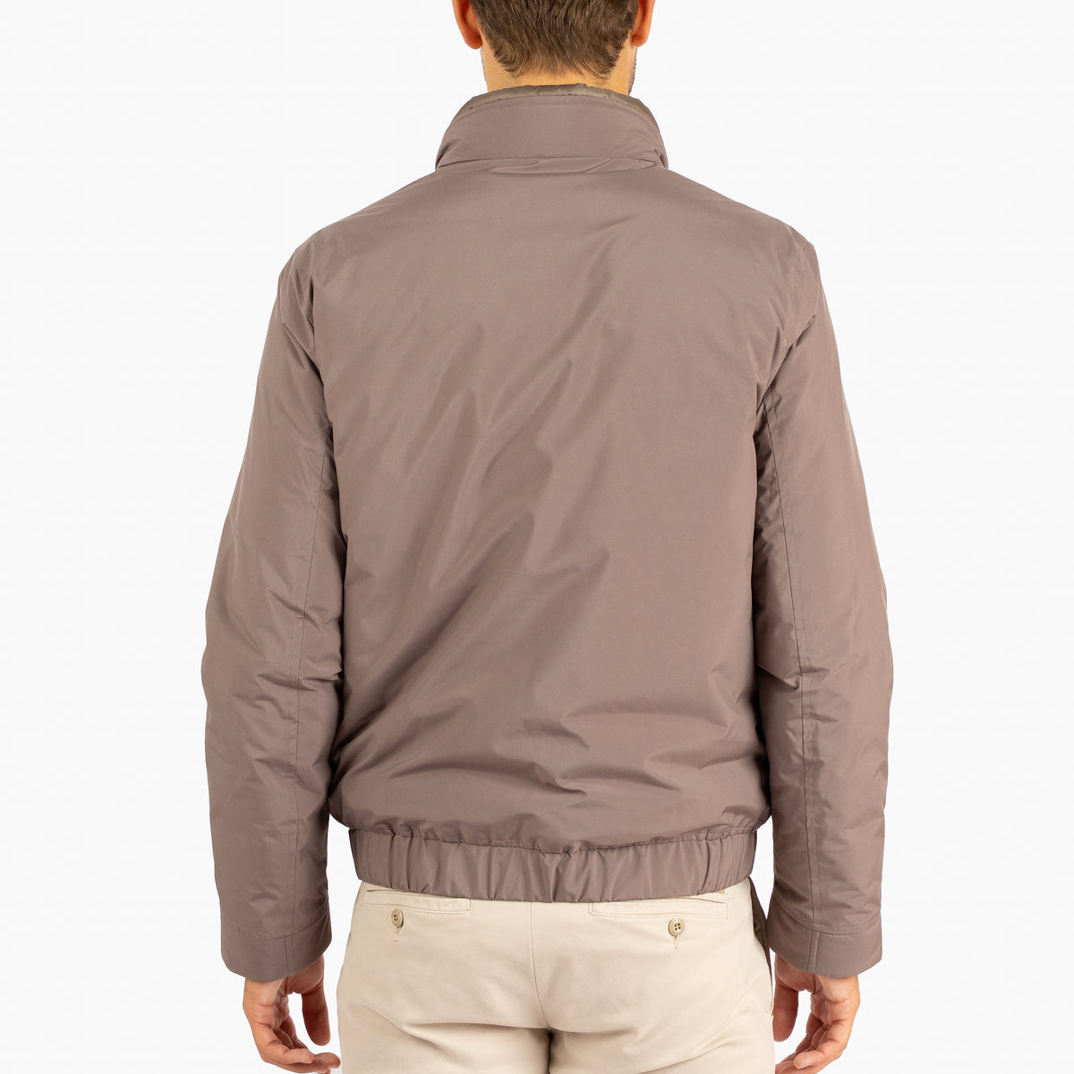Woolrich Bomberjack Taupe | Lewis Bomber