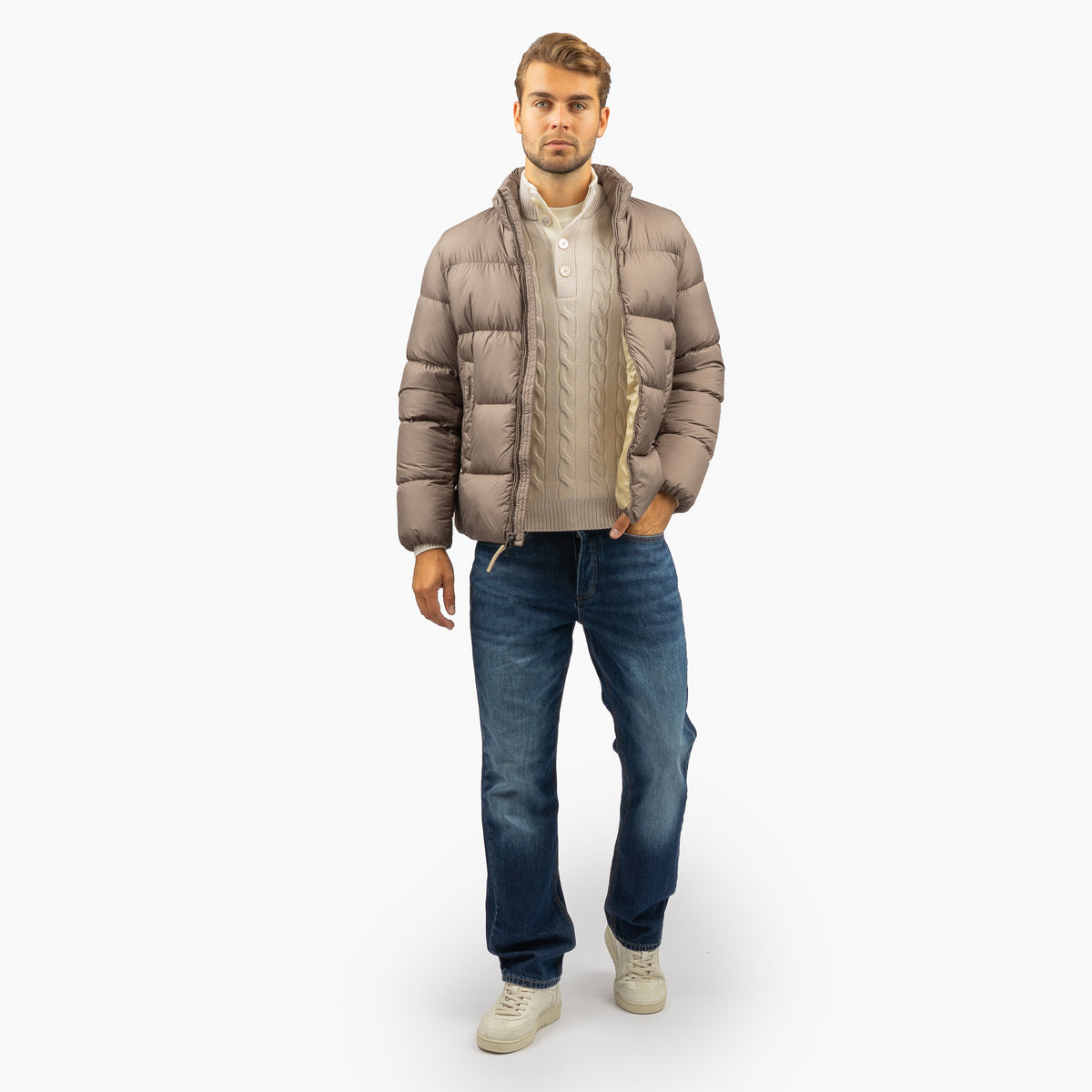 Woolrich Donsjack Taupe | Cloud Eagle Jacket