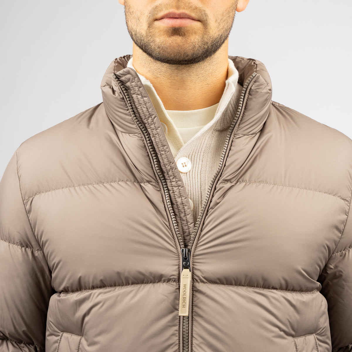 Woolrich Donsjack Taupe | Cloud Eagle Jacket
