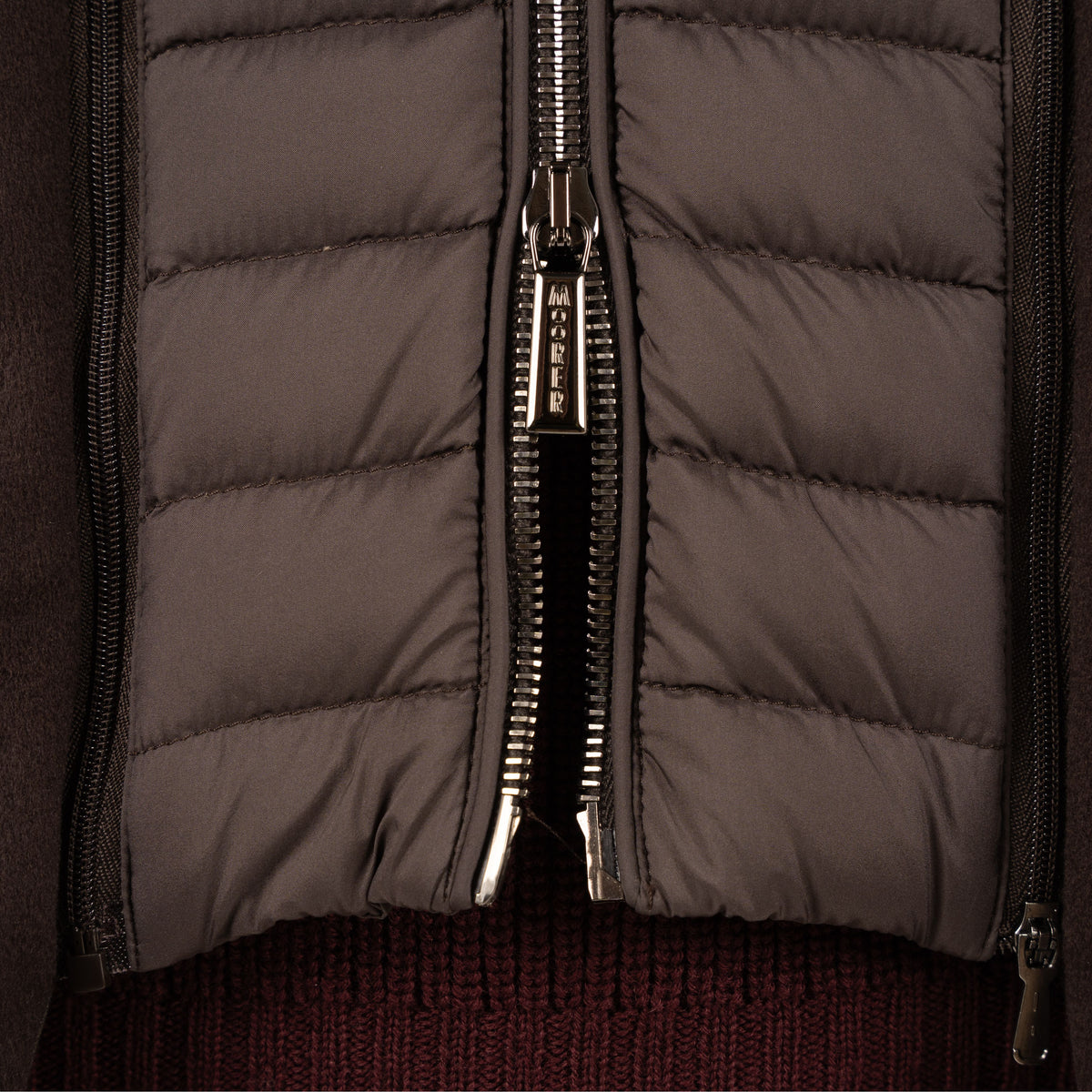 Moorer Baby-Cashmere Jas Bruin | Bas-B5L