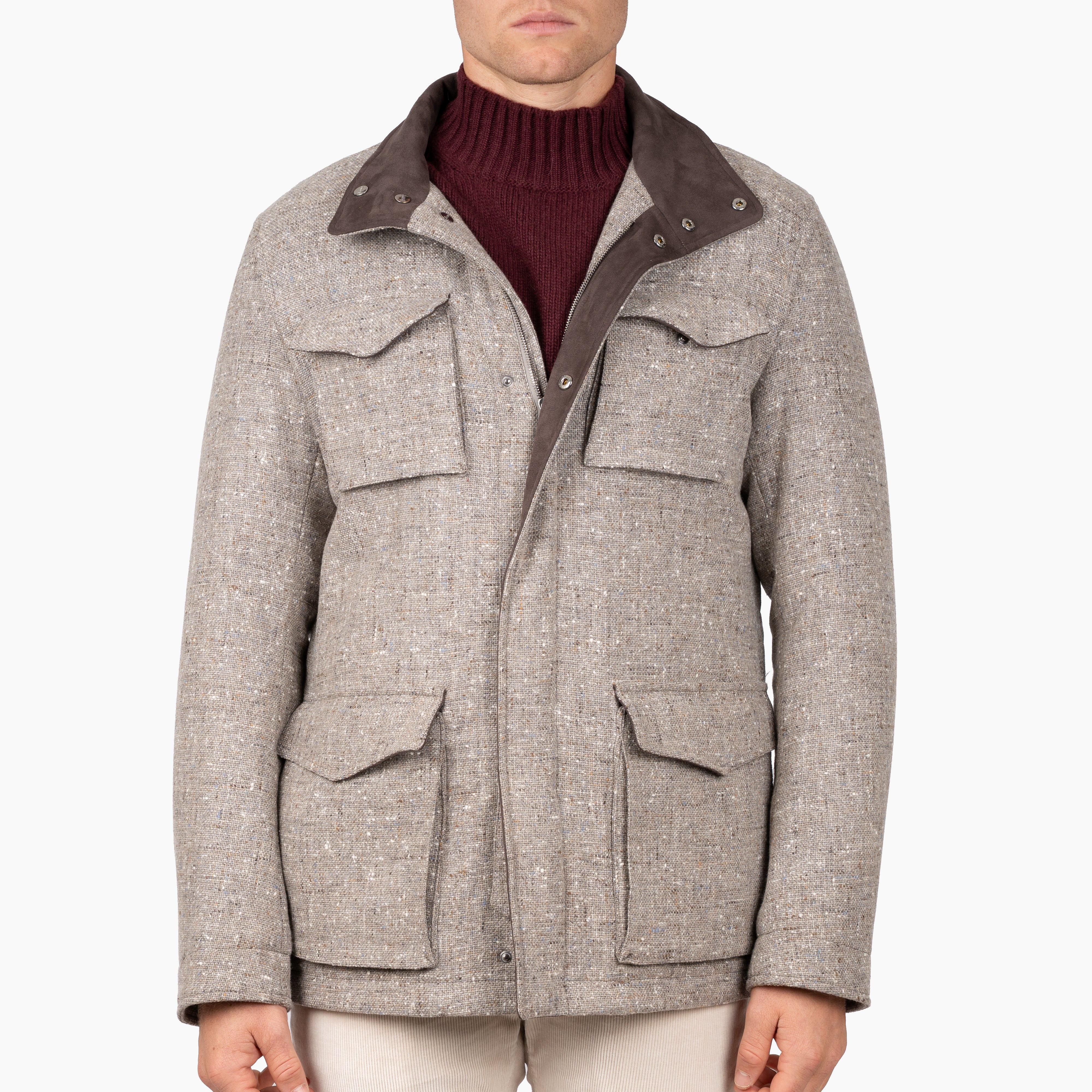 Herno Field Jacket Taupe | Resort