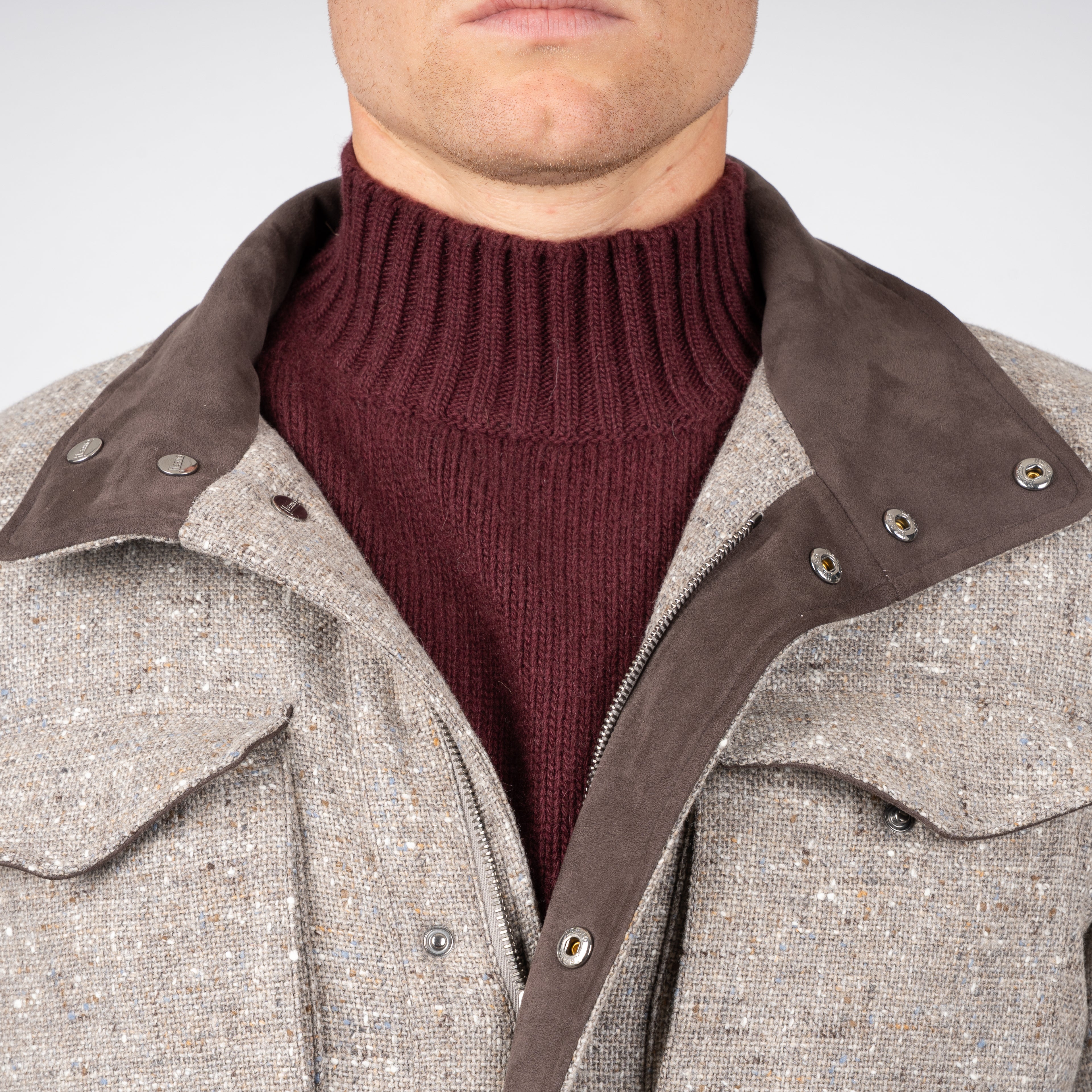 Herno Field Jacket Taupe | Resort