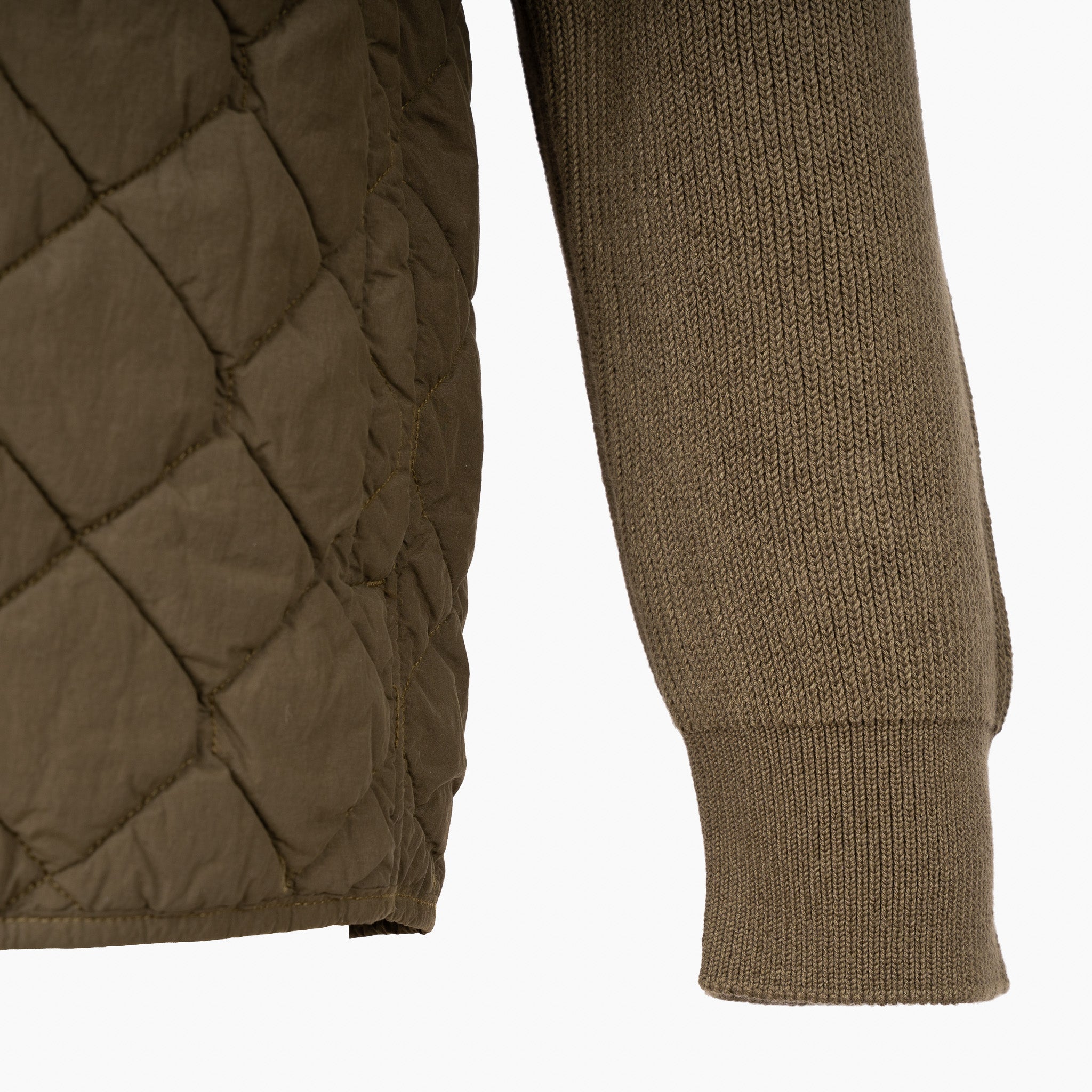 Stone Island Hybride Donsjack Groen | Ghost