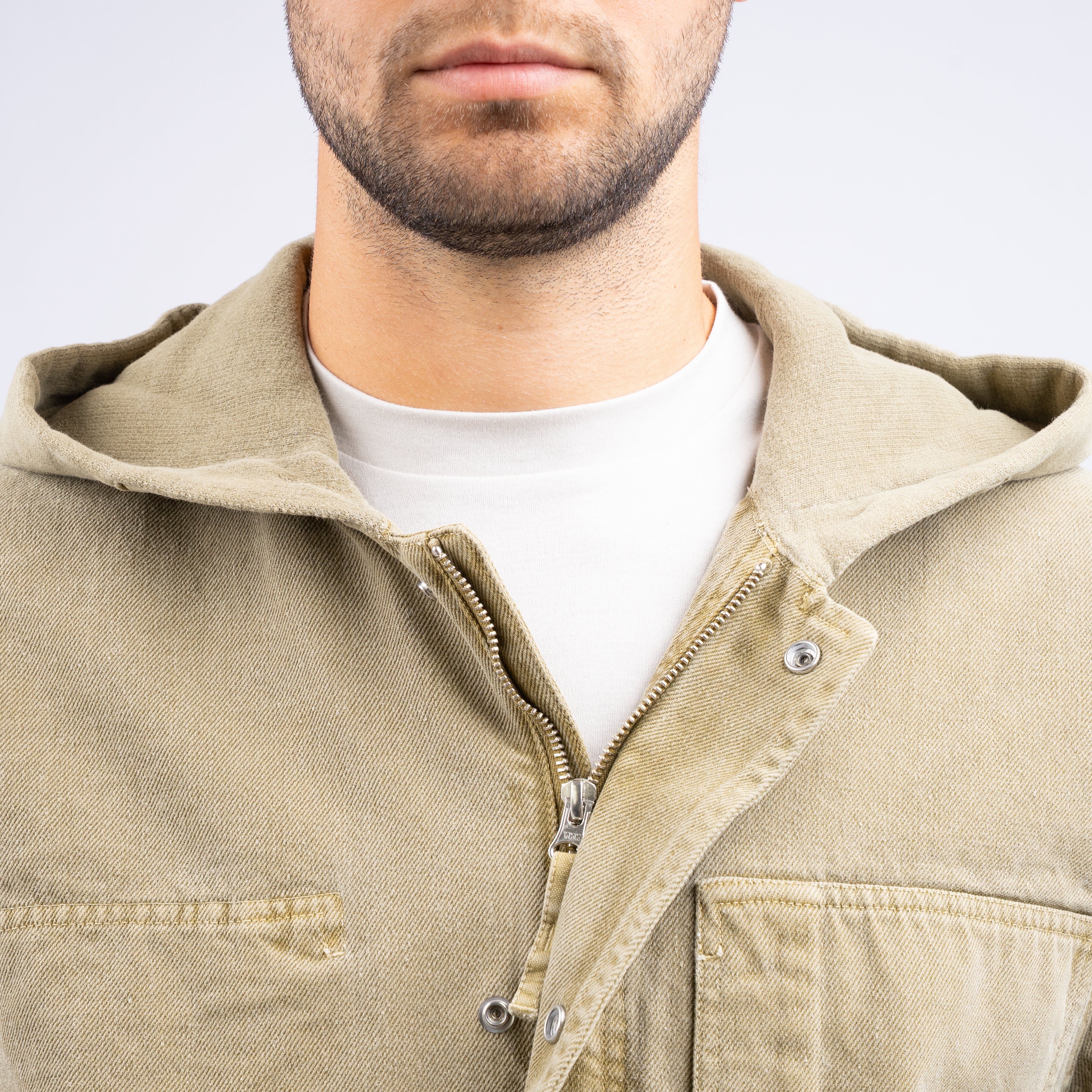 Stone Island Jack Groen | Mineral Dyed Cotton Gabardine-TC