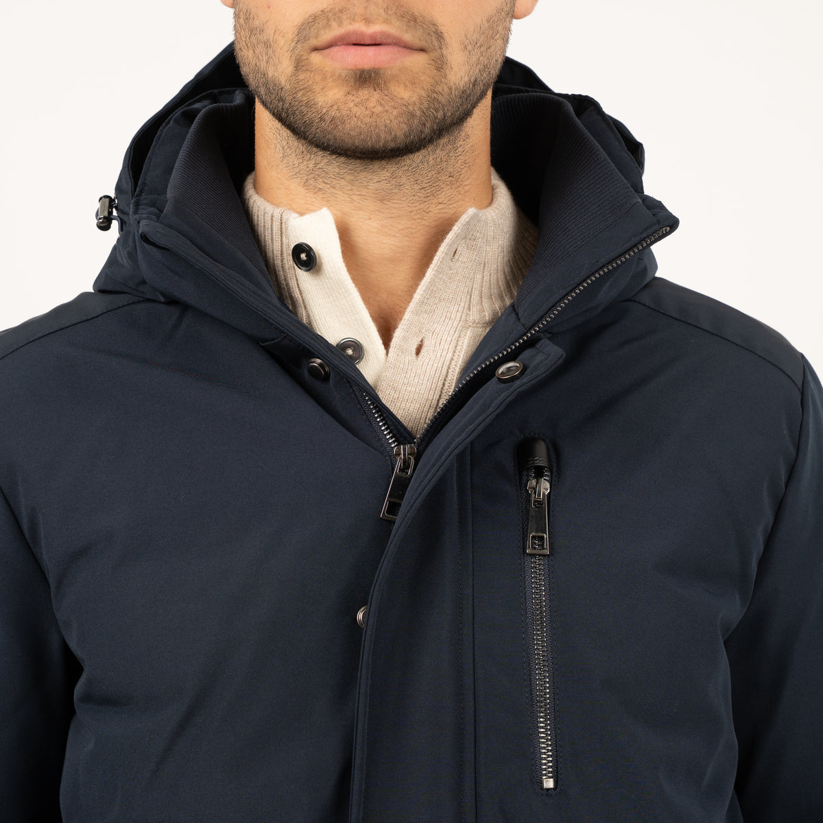 SEVEN DIALS Winterjas Blauw | Napels