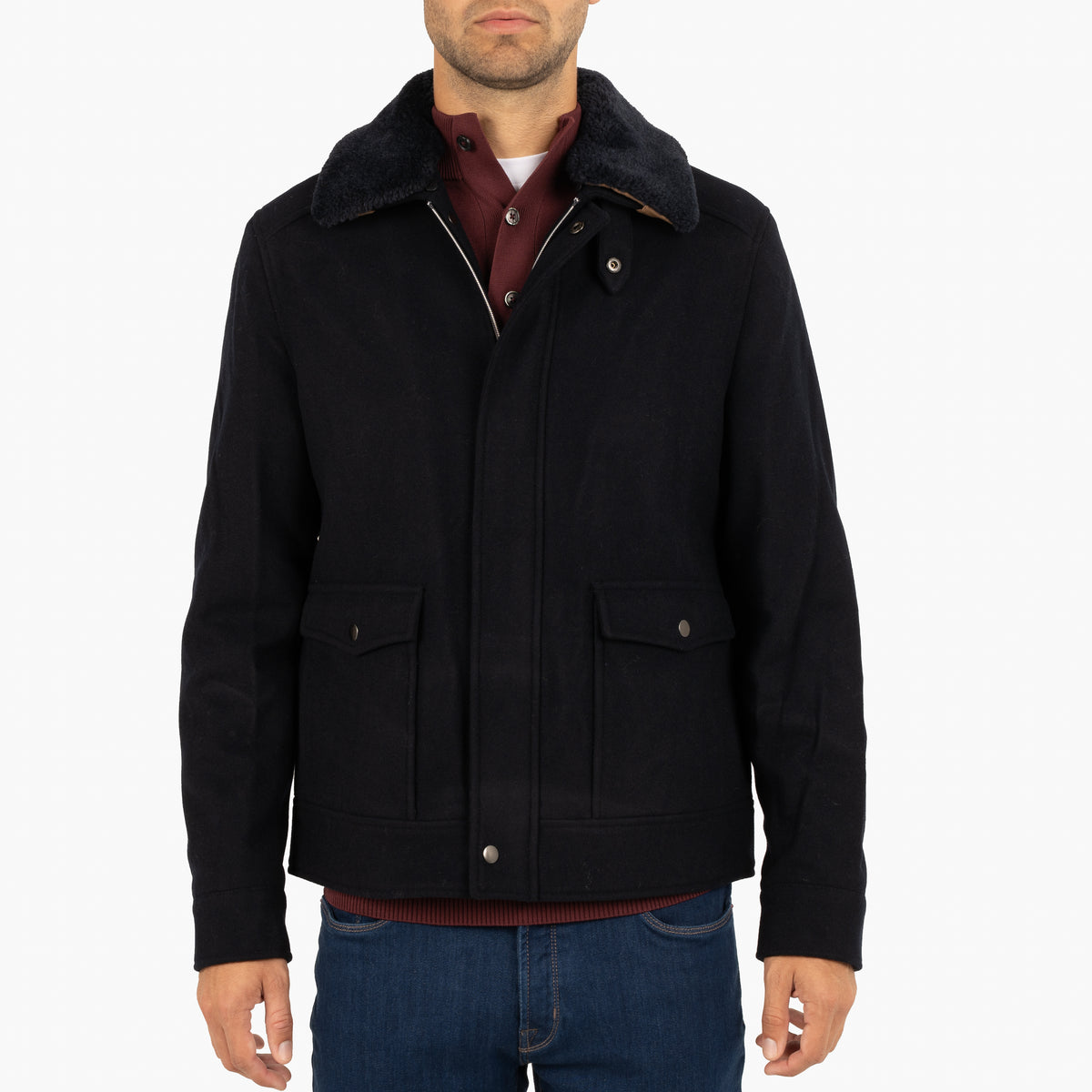 SEVEN DIALS Bomberjack Blauw | Jones