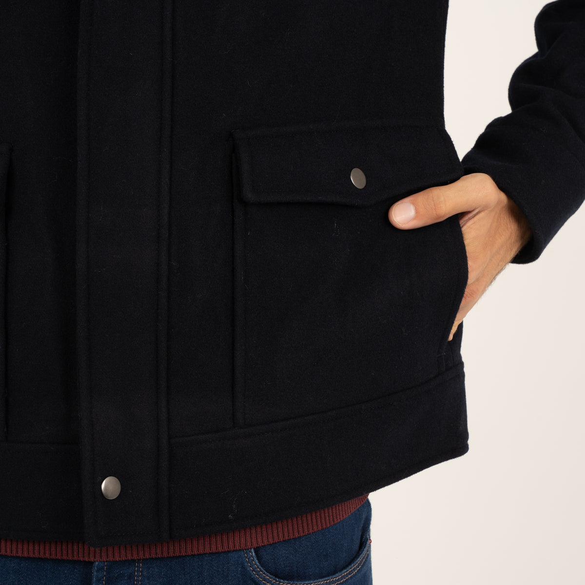 SEVEN DIALS Bomberjack Blauw | Jones