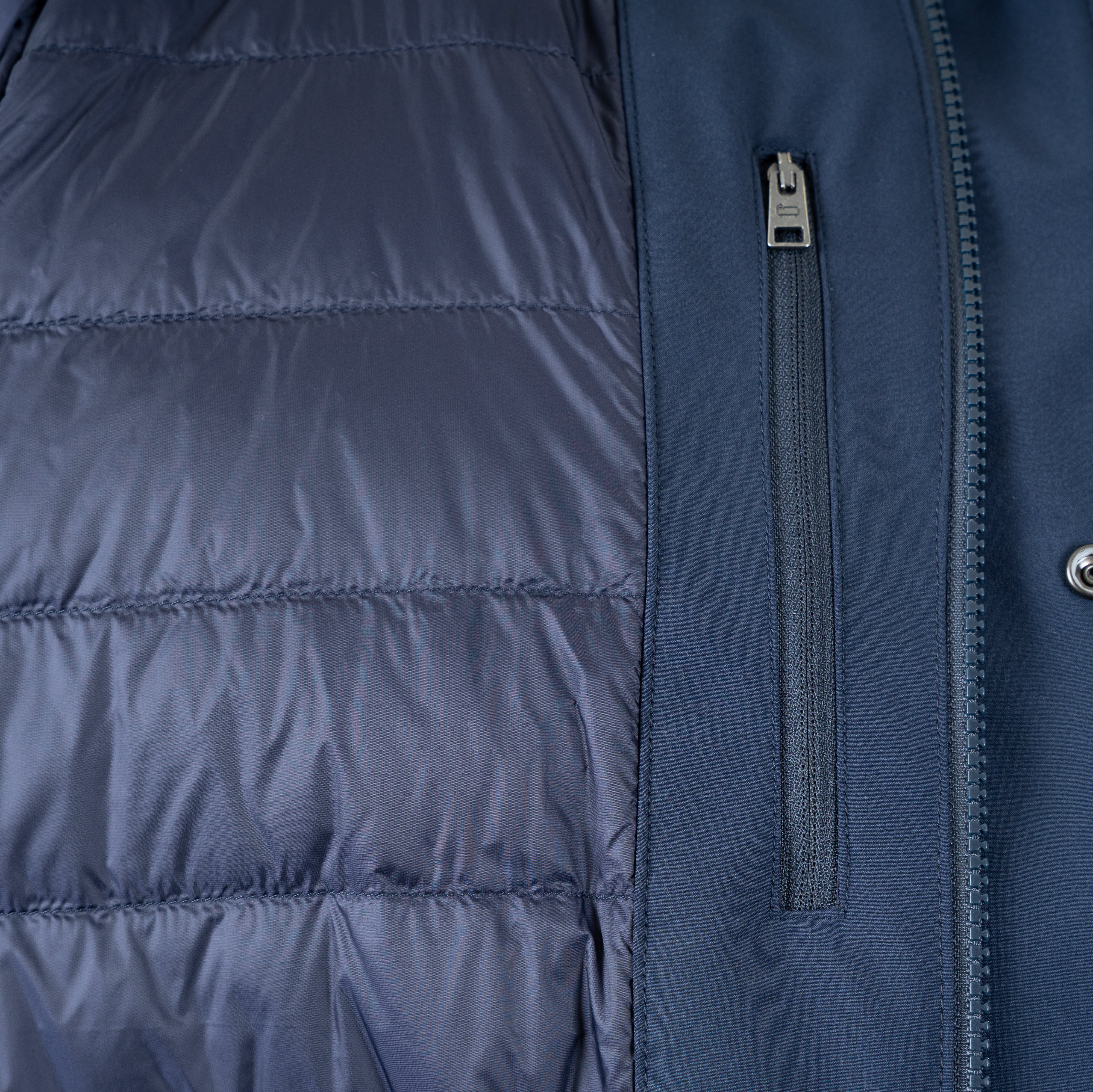 Woolrich Parka Blauw | Barrow soft-shell Mac Coat
