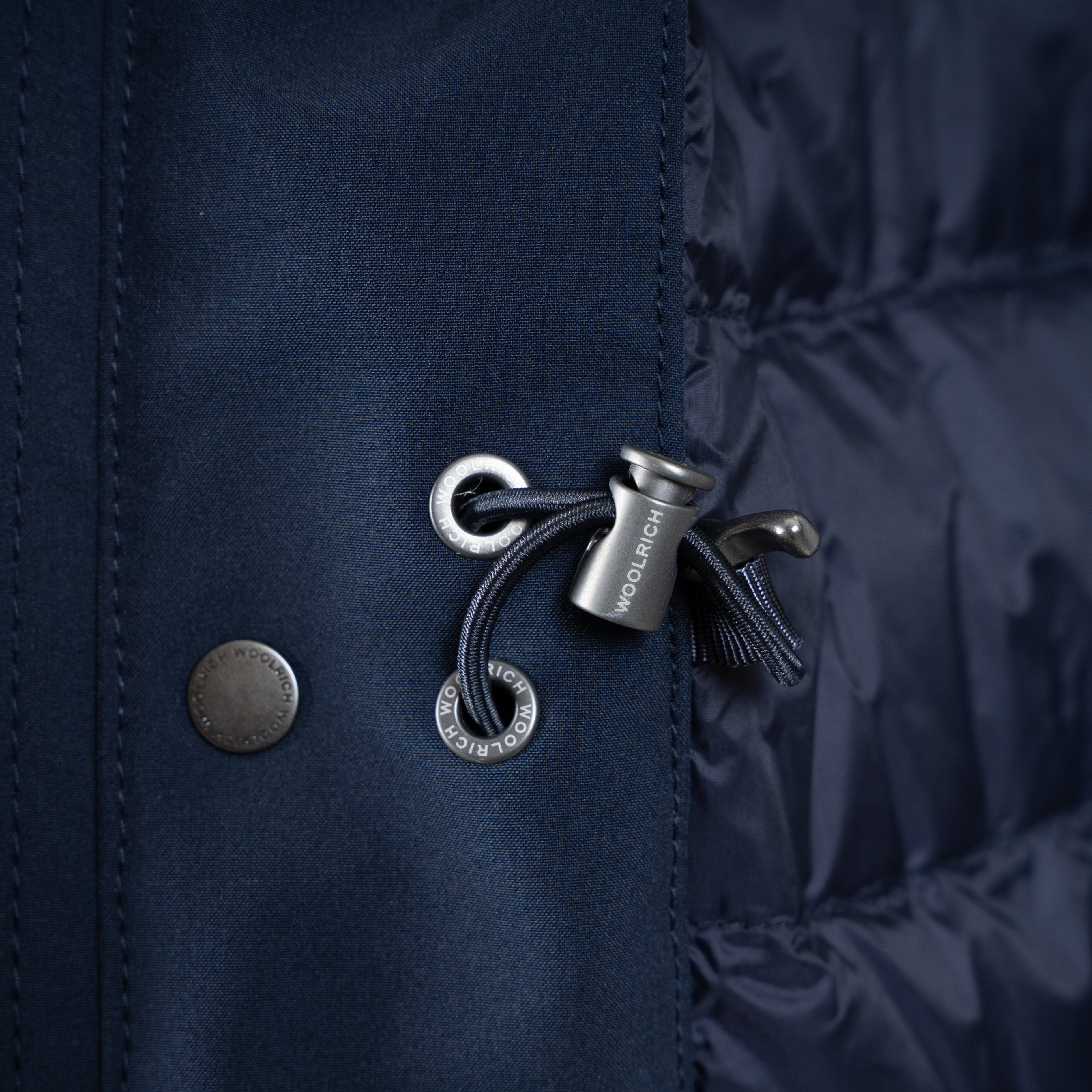 Woolrich Parka Blauw | Barrow soft-shell Mac Coat