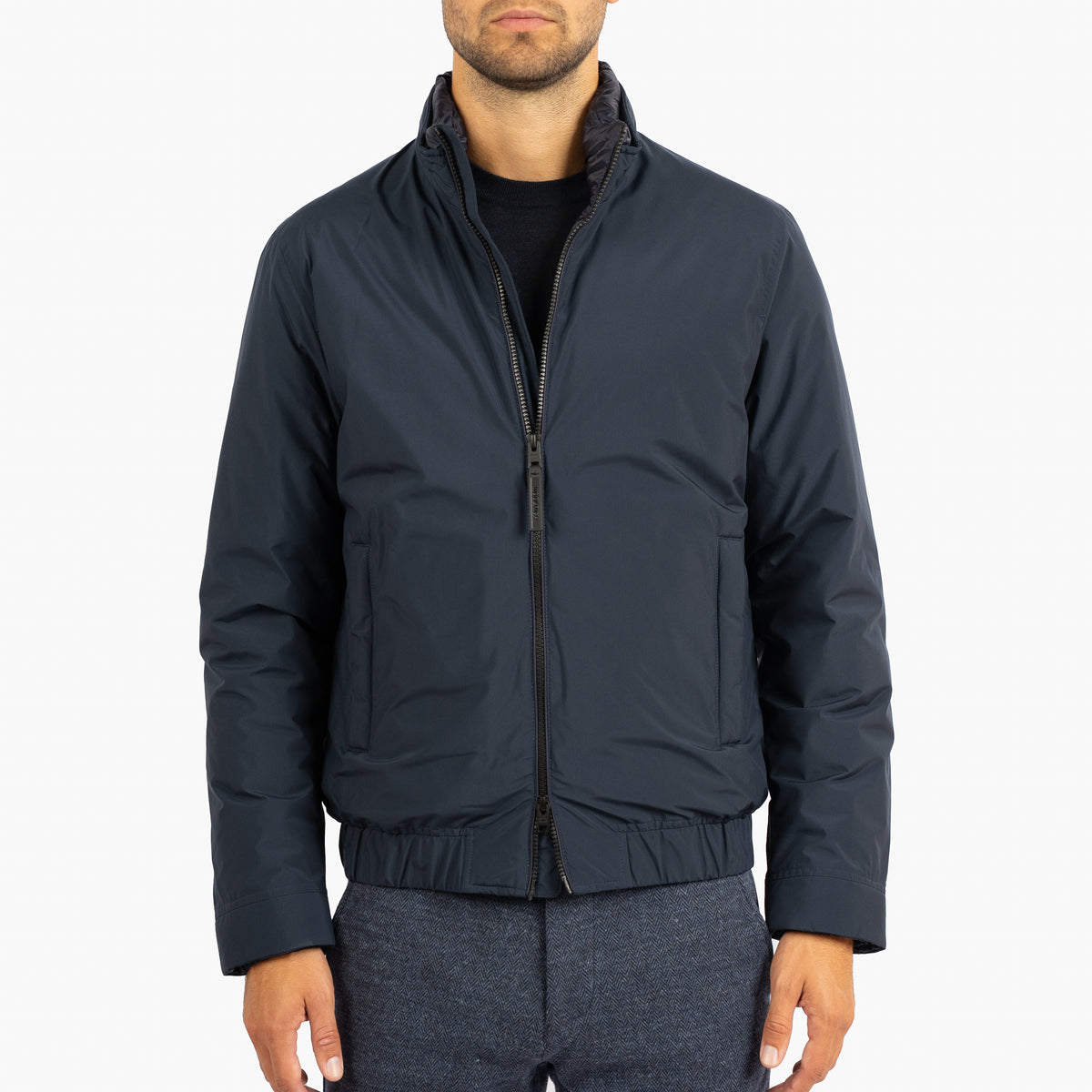 Woolrich Bomberjack Blauw | Lewis Bomber