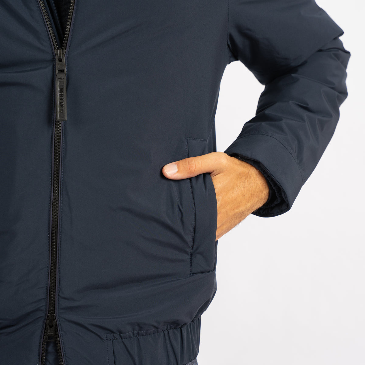 Woolrich Bomberjack Blauw | Lewis Bomber
