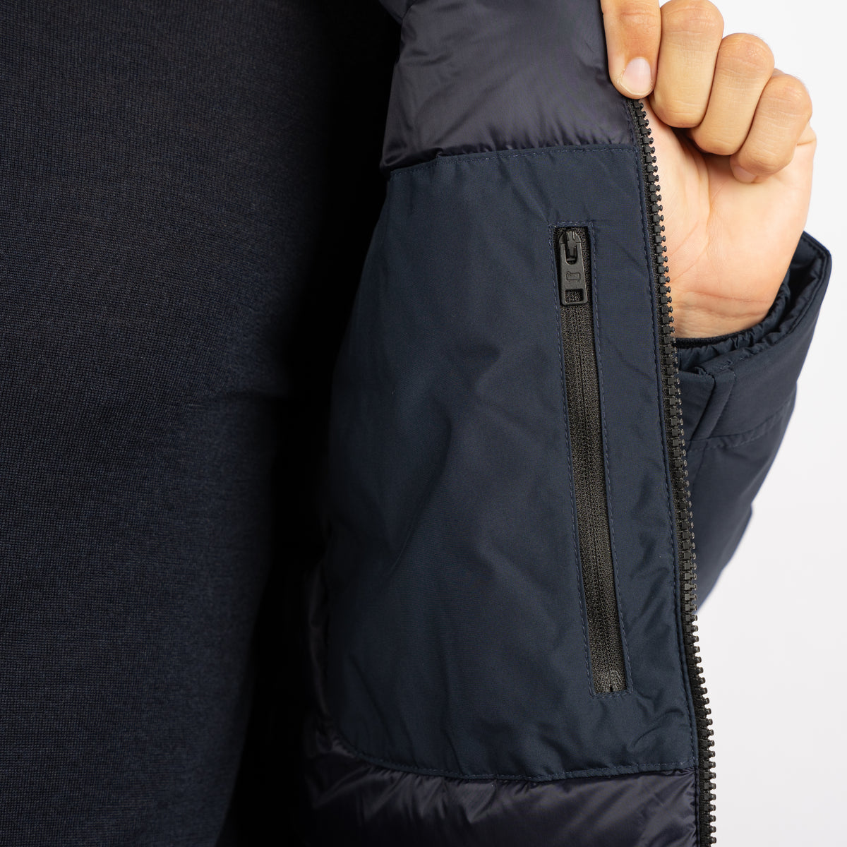 Woolrich Bomberjack Blauw | Lewis Bomber