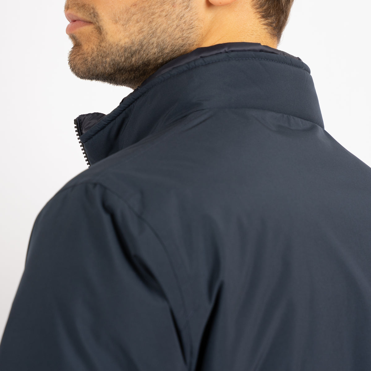 Woolrich Bomberjack Blauw | Lewis Bomber