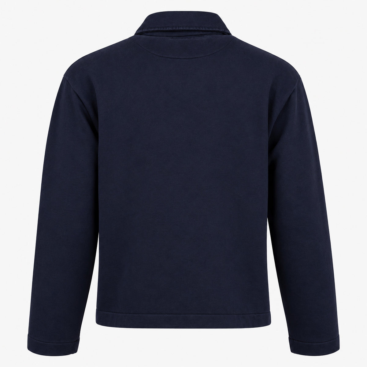 Bram's Fruit Sweatvest met Rits Blauw | Script Logo Full Zip