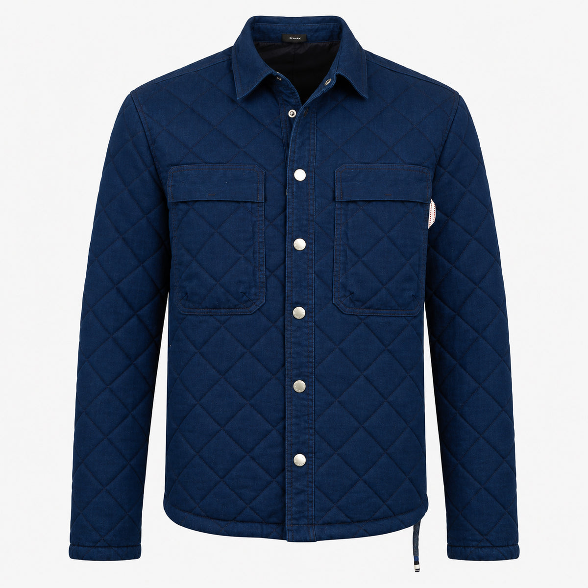 Denham Overshirt Blauw | Samuel Shirt Jacket