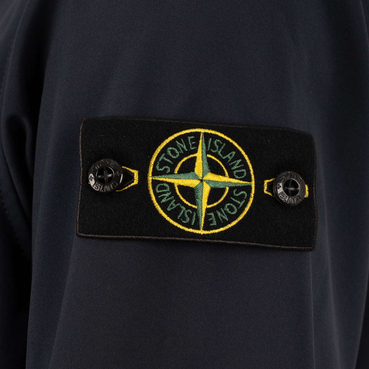 Stone Island Soft Shell Jack Blauw | SHELL-R_E.DYE® TECHNOLOGY