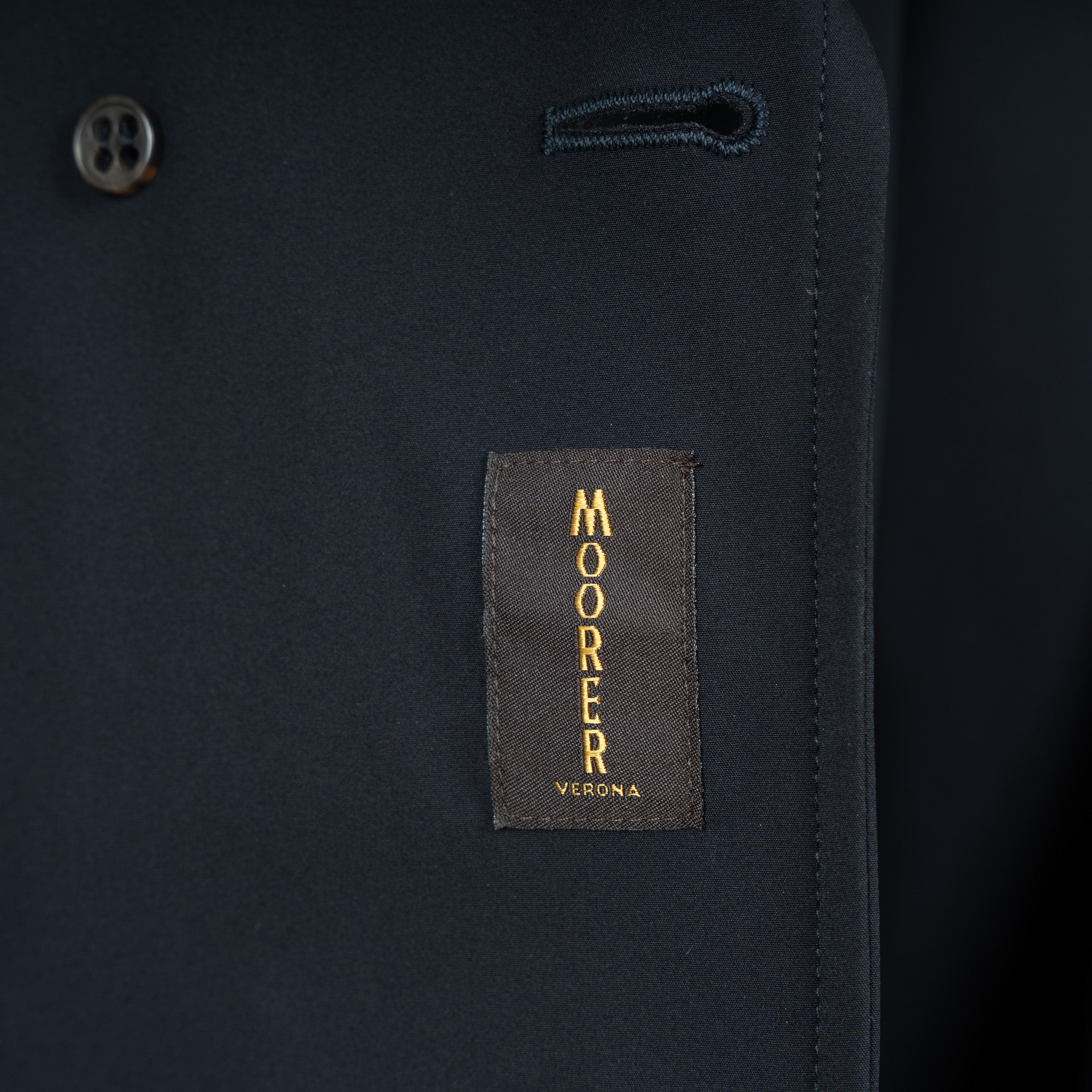 Moorer Peacoat Jack Donkerblauw | Volmer-KN