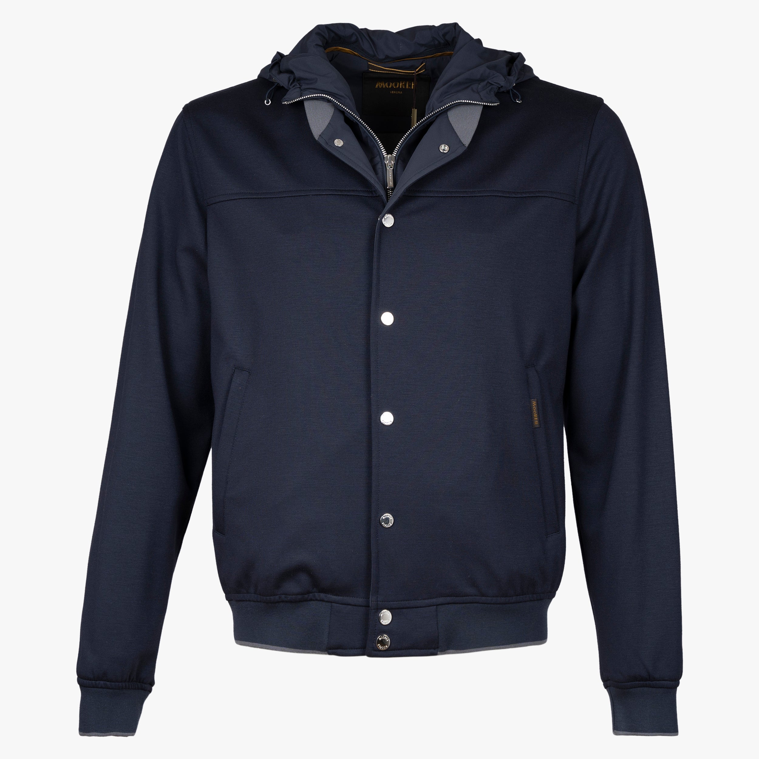 Moorer Bomberjack Donkerblauw | Darren-JK