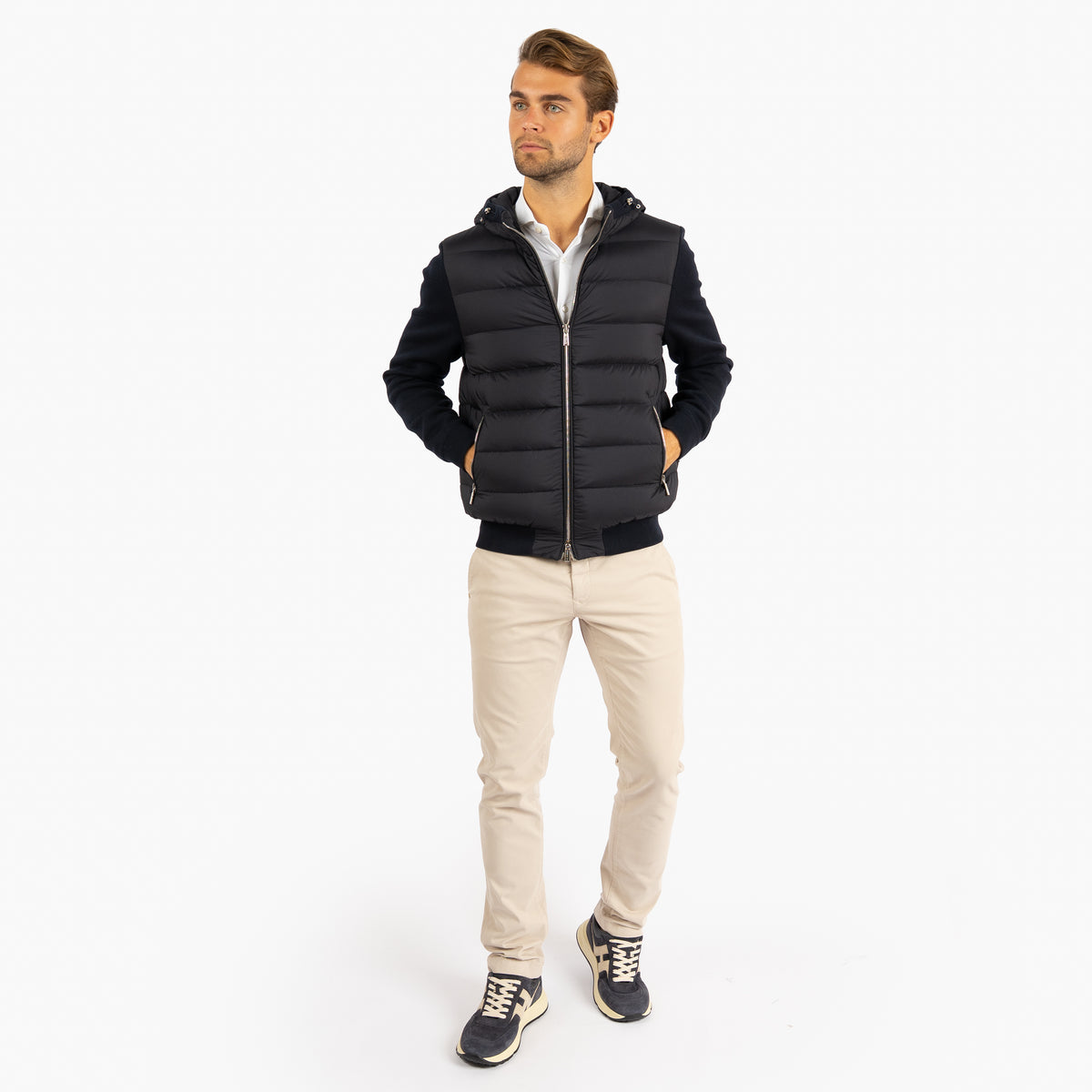 Moorer Hybride Jack Blauw | Lenz-S3L