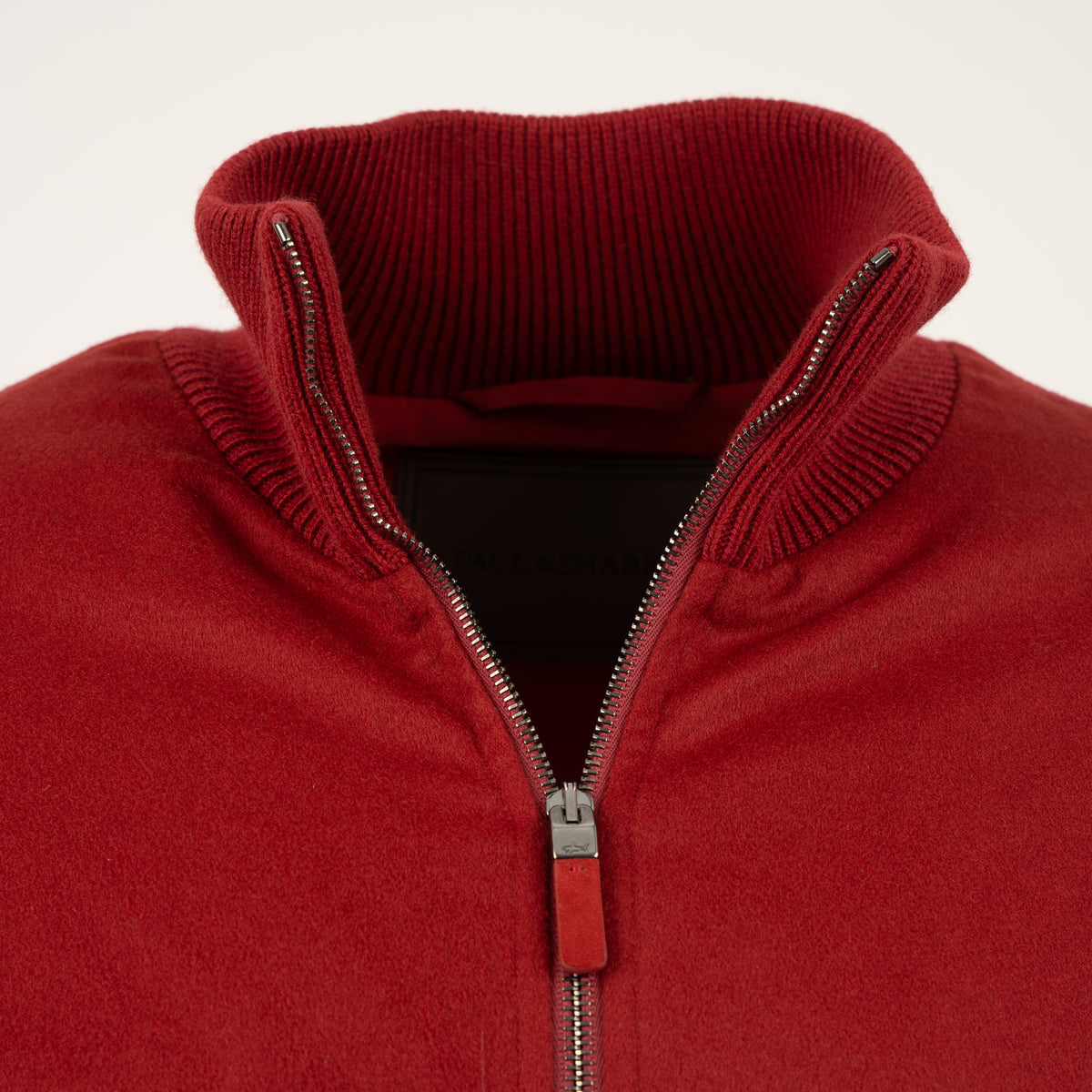 Paul & Shark Bomberjack Rood | Aliseo Wool and Cashmere