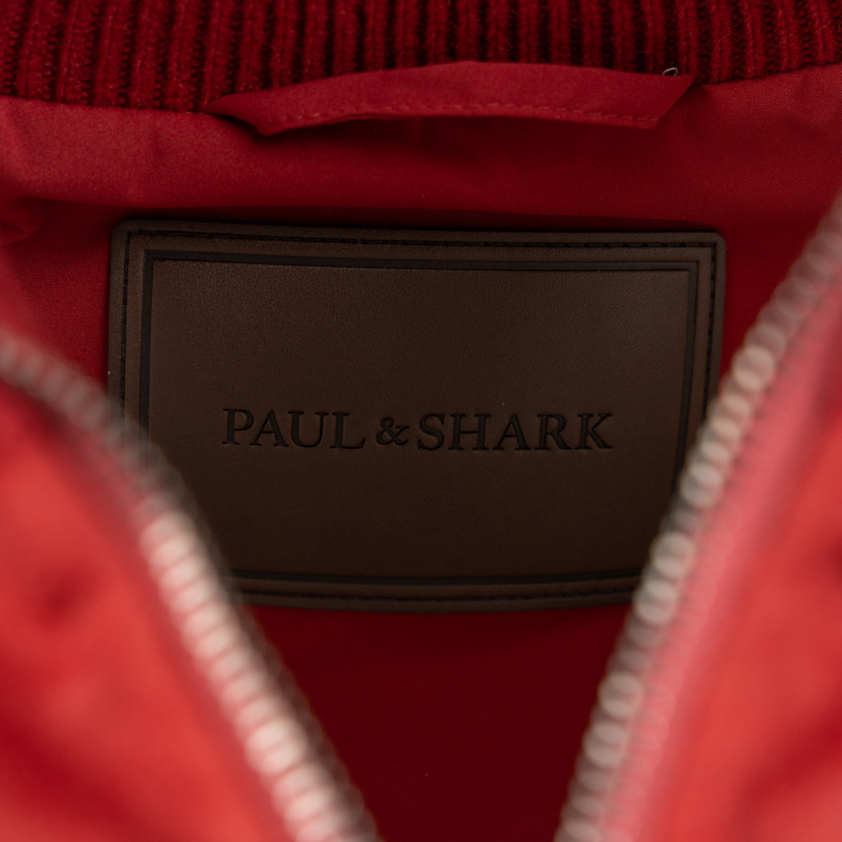 Paul & Shark Bomberjack Rood | Aliseo Wool and Cashmere