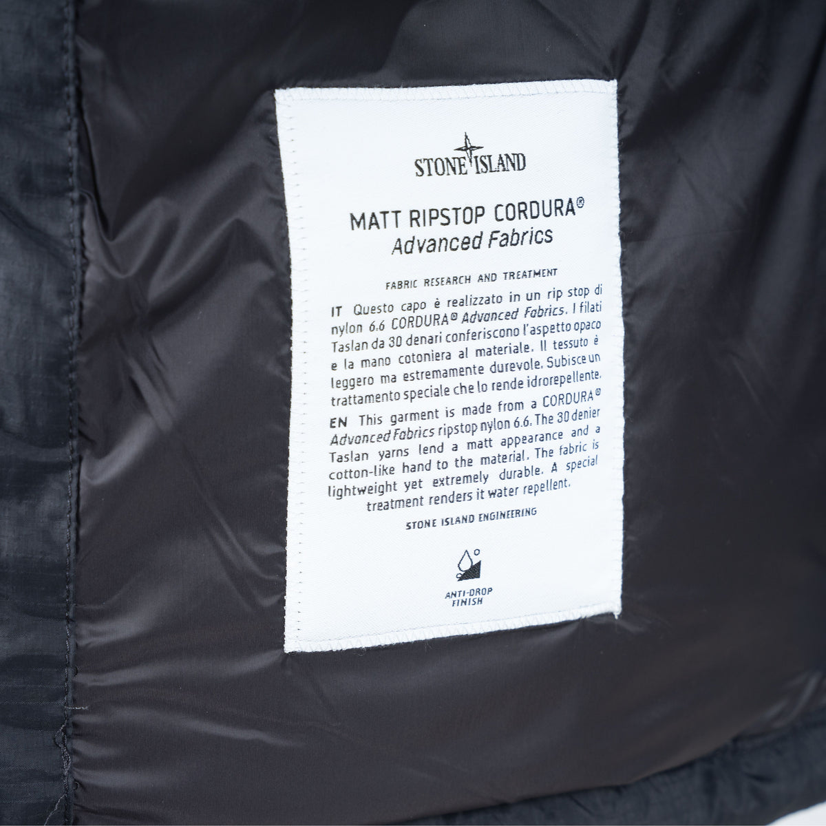 Stone Island Bodywarmer Zwart | Ripstop CORDURA®