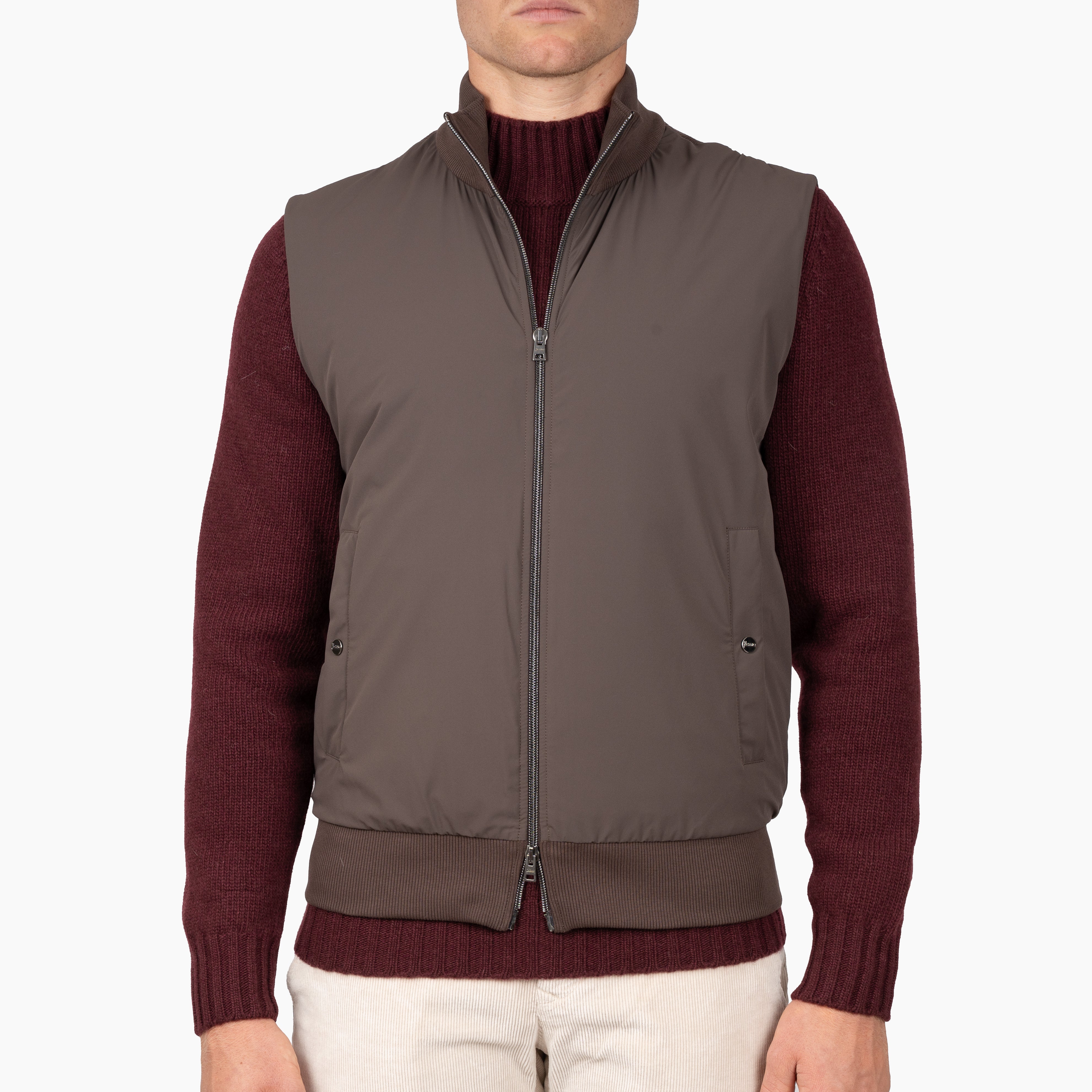 Herno Bodywarmer Bruin | Resort