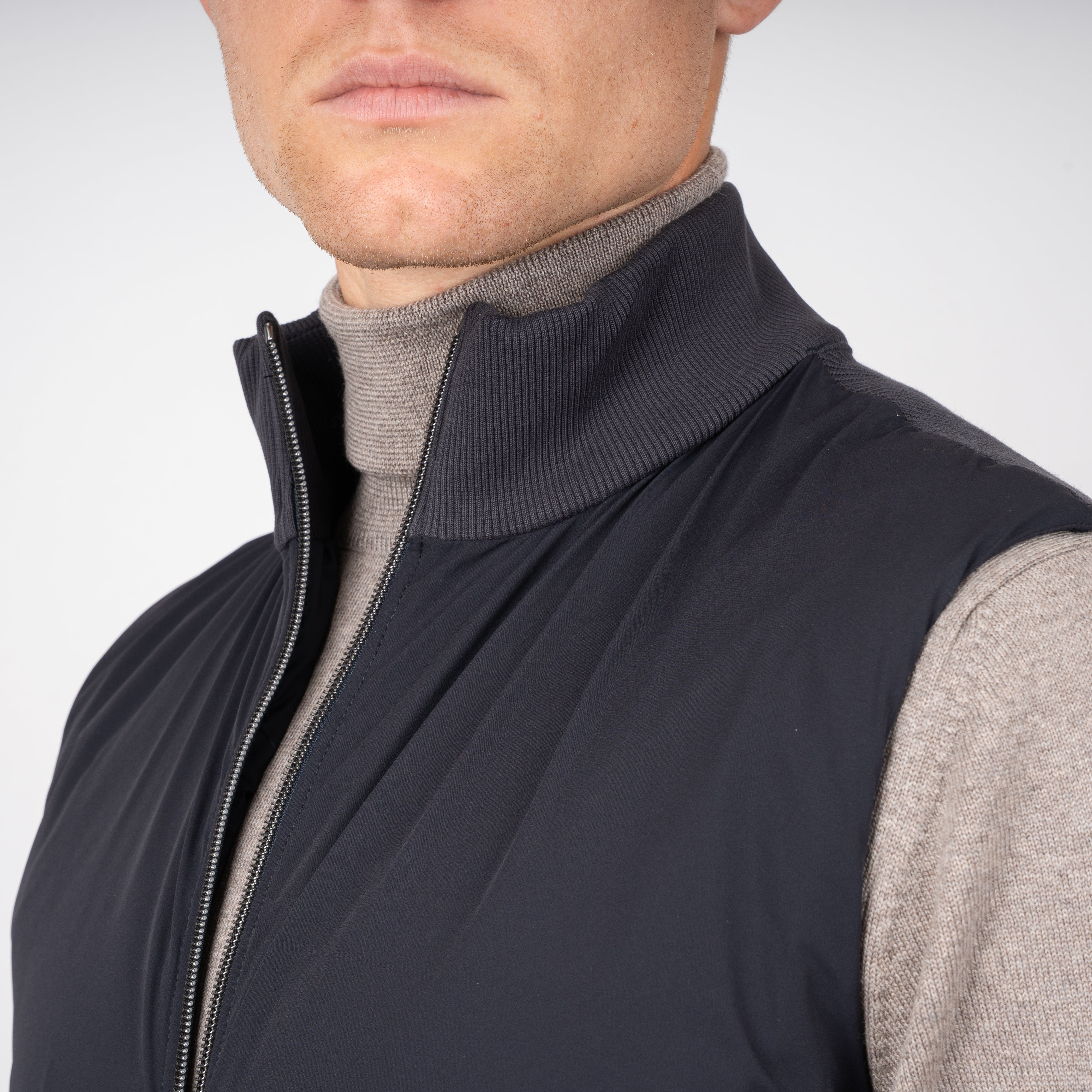 Herno Bodywarmer Blauw | Resort