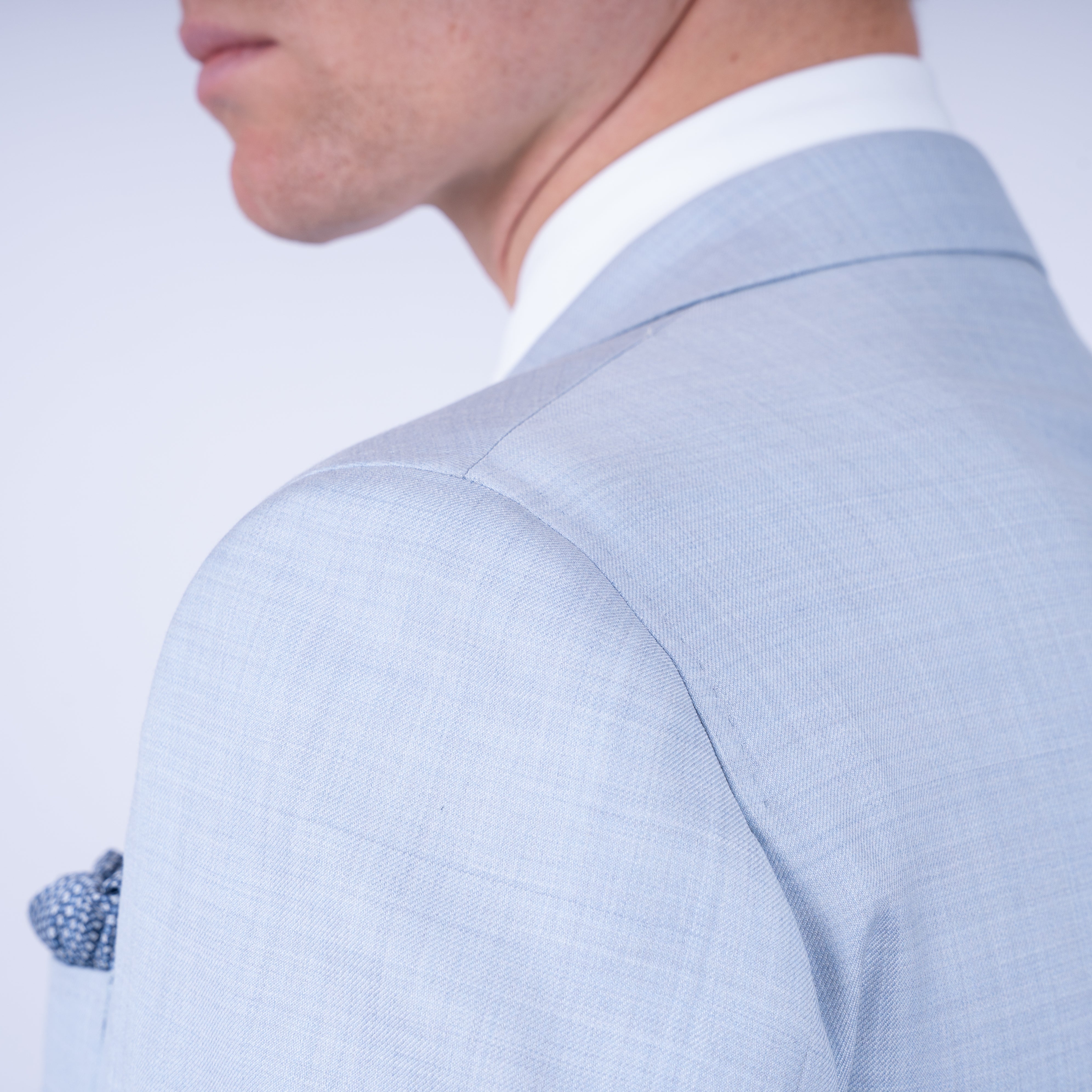 Munro Pak Lichtblauw | Loro Piana Zelander®