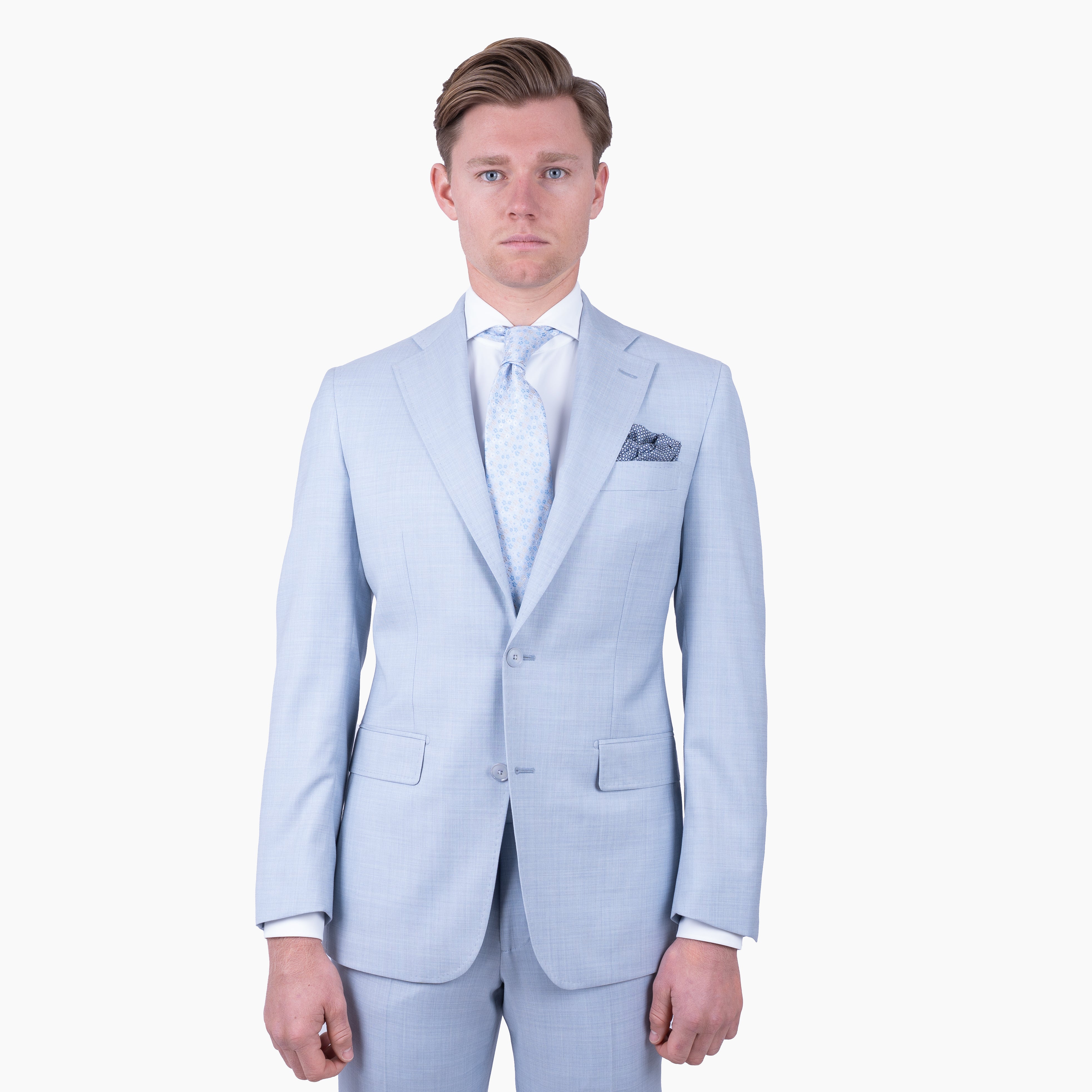Munro Pak Lichtblauw | Loro Piana Zelander®